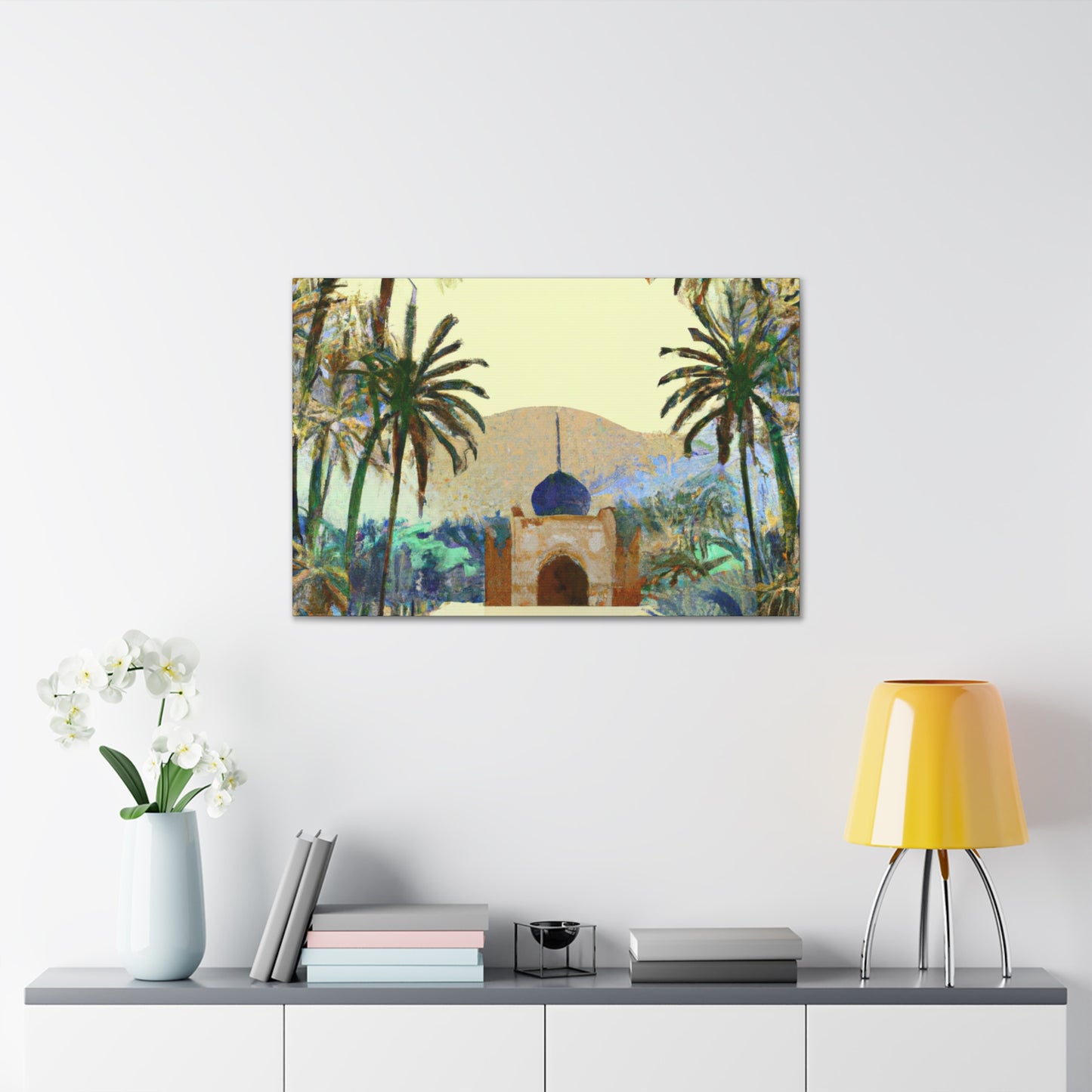 Bahai Palace - Destination India - Canvas