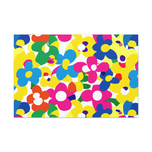 Floral Facets - Floral Canvas