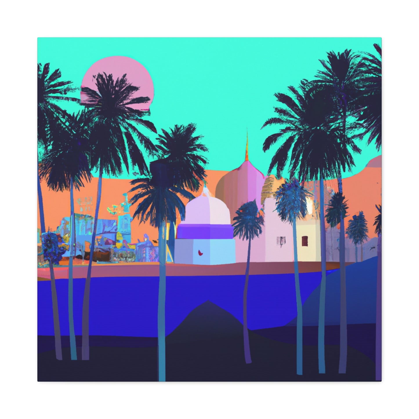 Rajastan - Destination India - Canvas