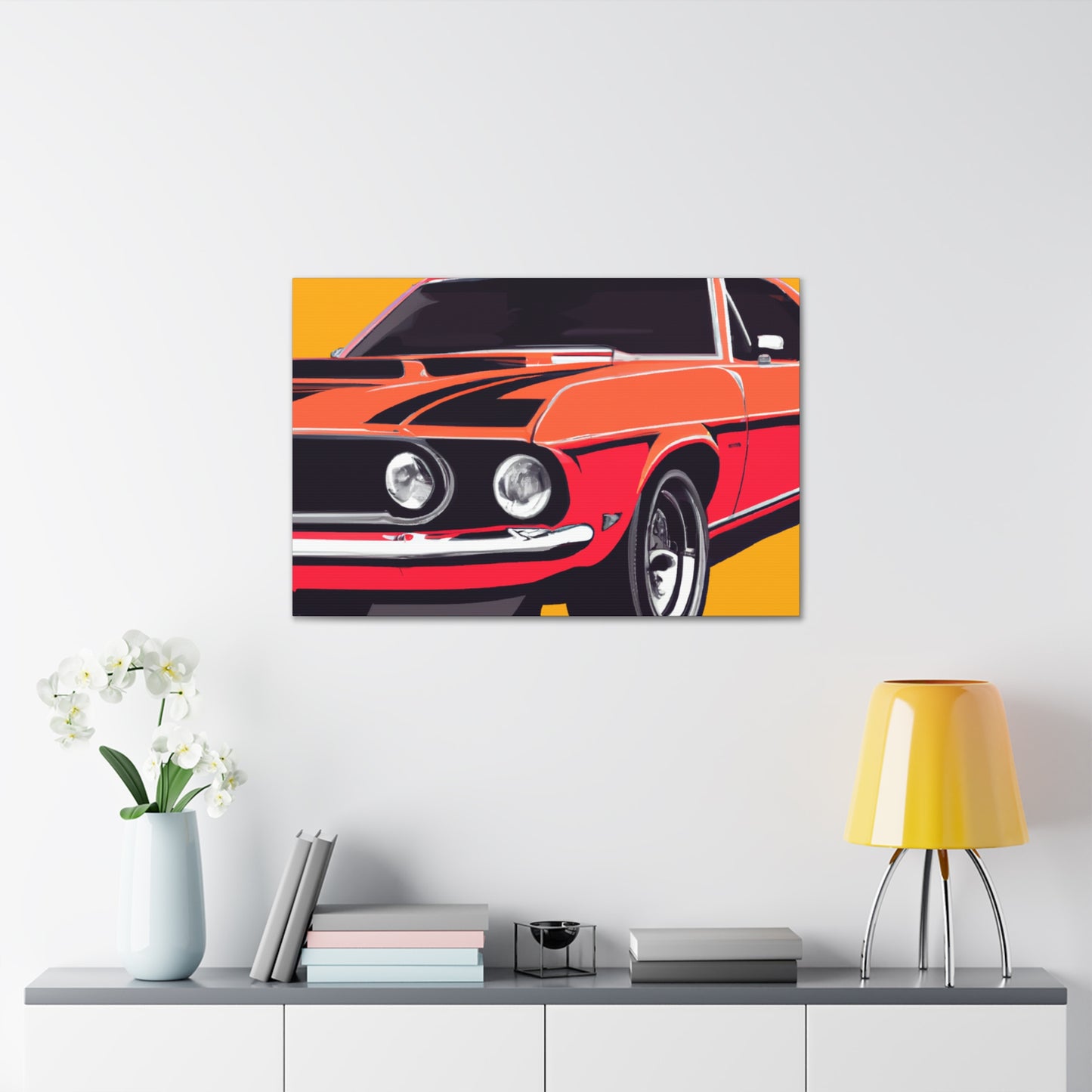Hot Scorcher - Automobile - Canvas