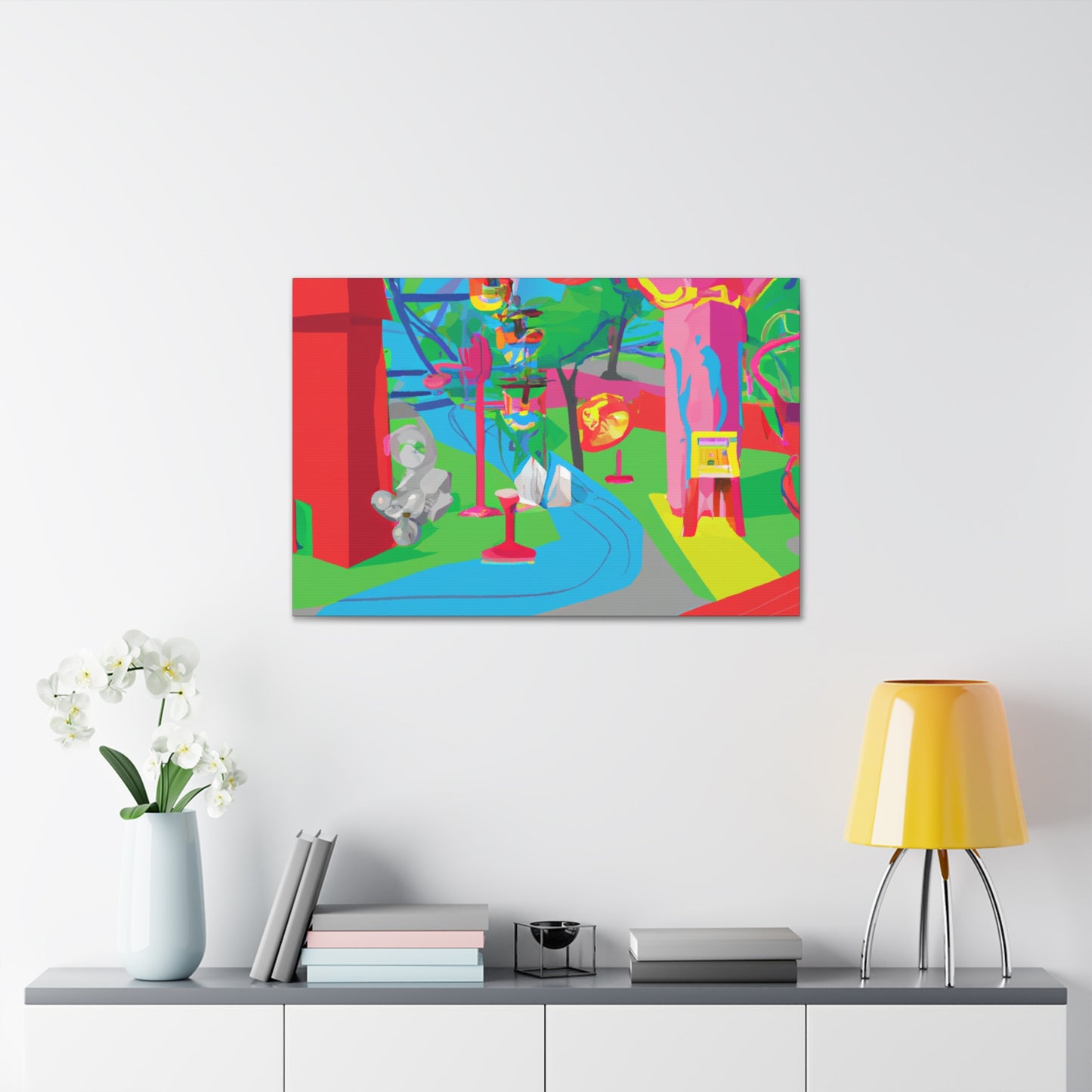 Tiki Time-Amusement - Canvas