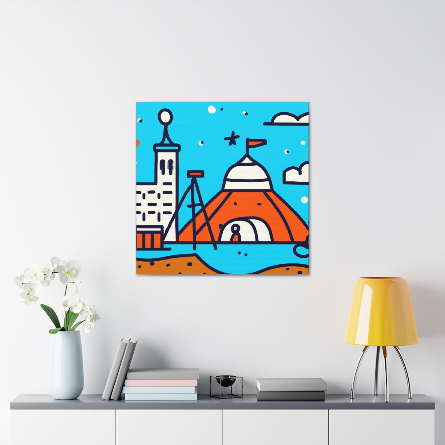 Striked Out - Minimalism - Canvas