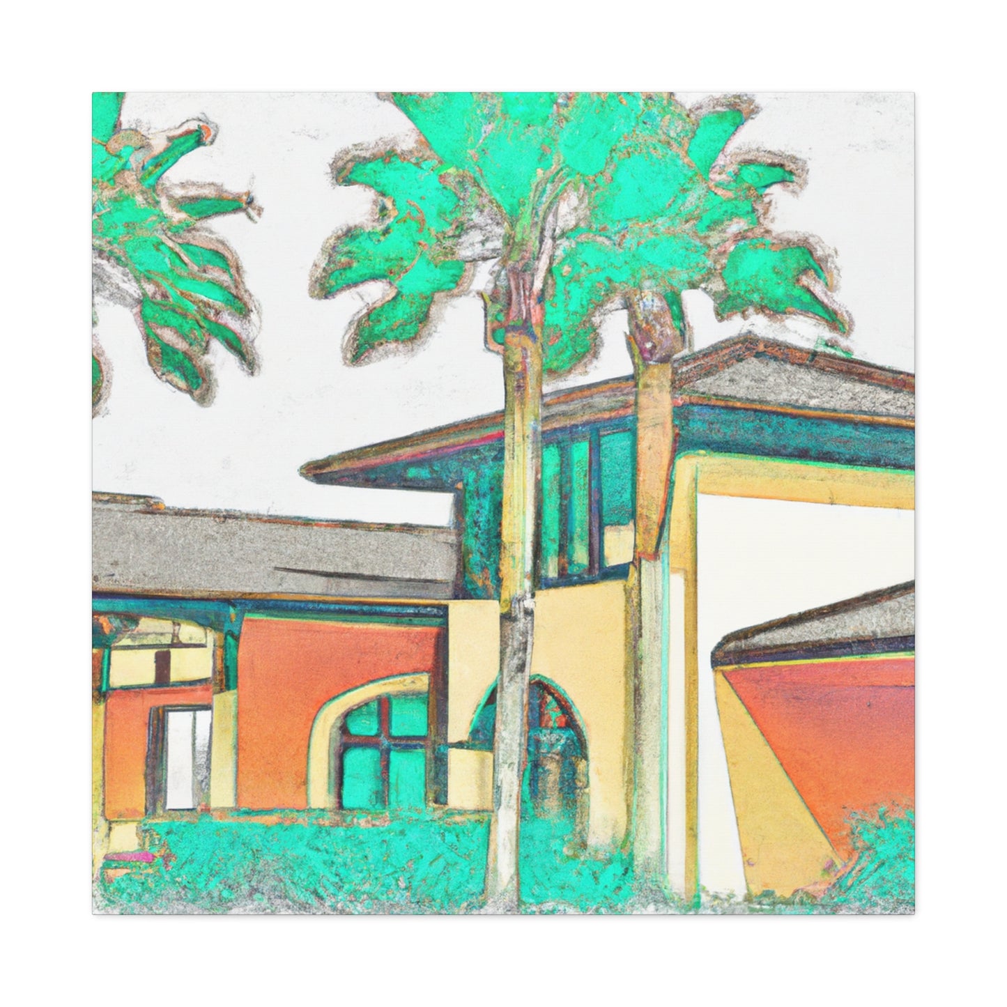 Dune Palace - Architectural - Canvas