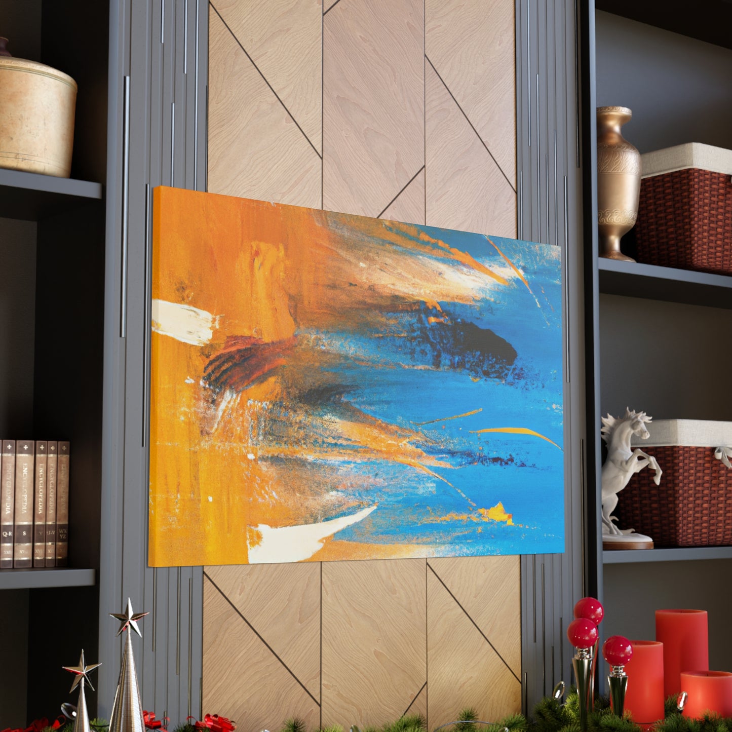 Johannes Vermeer - Abstract Canvas