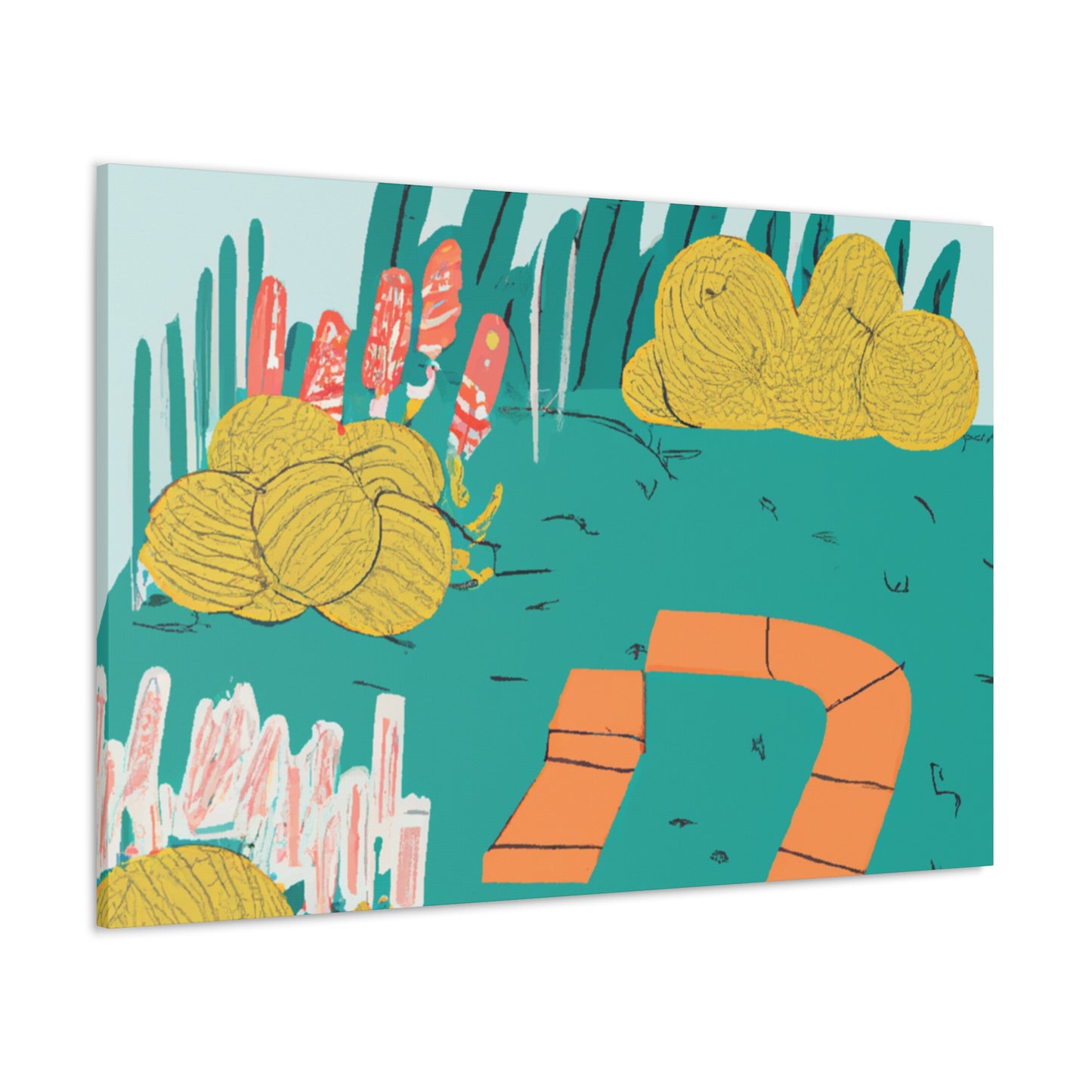 Secret Valley - Landscape - Canvas