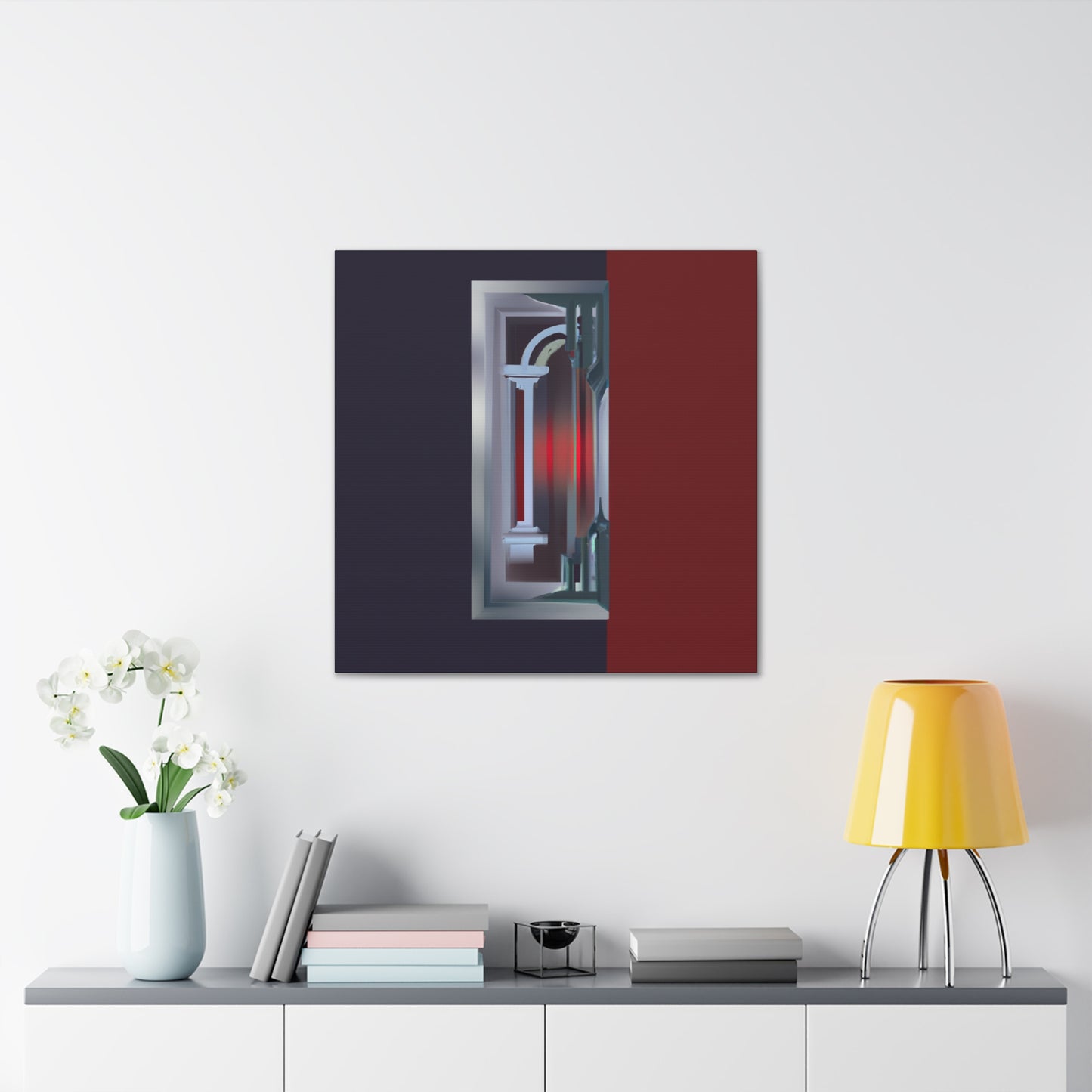 Cosmic Deco: - Art Deco Canvas