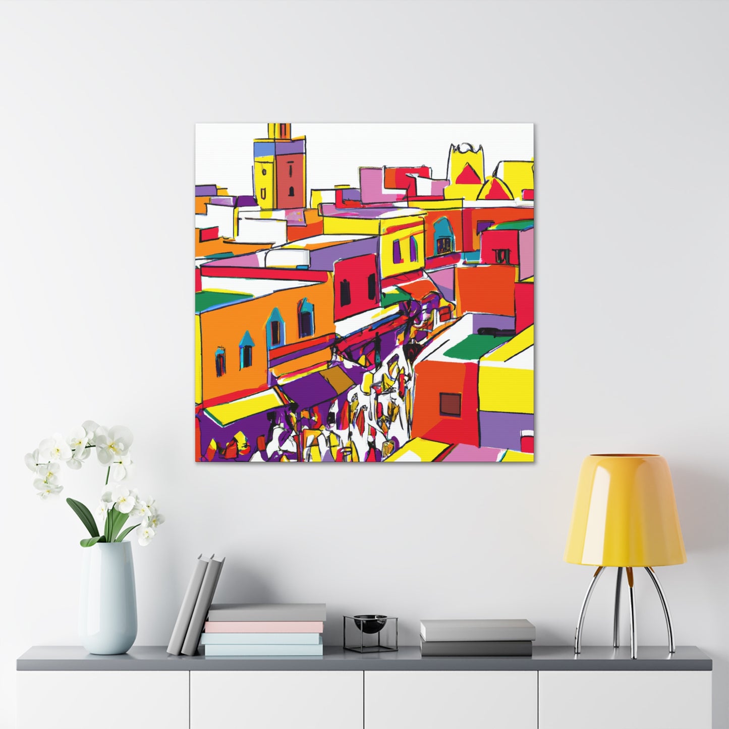 Mustafa al-Jabbar - Morraco - Canvas