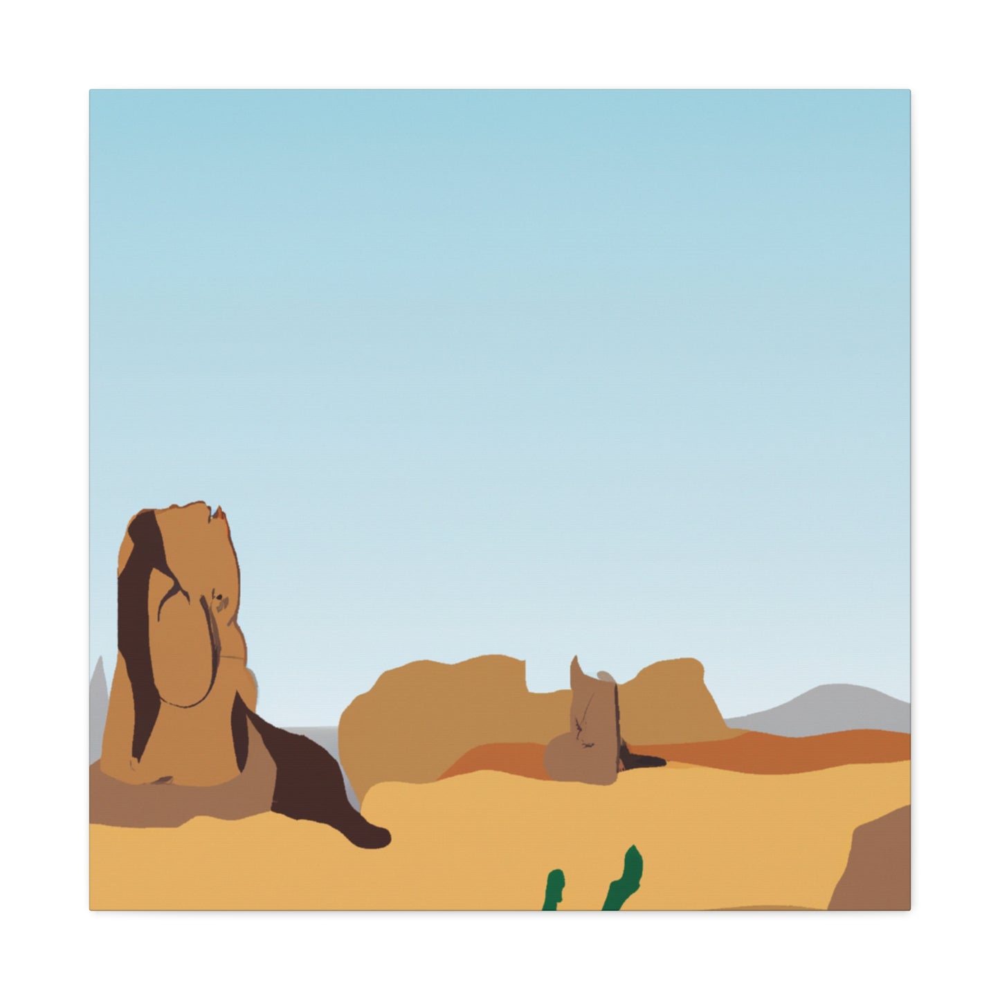 Sandscapes - Landscape - Canvas - Desert