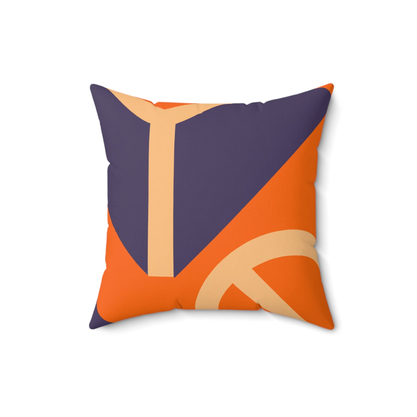 Spun Polyester Square Pillow