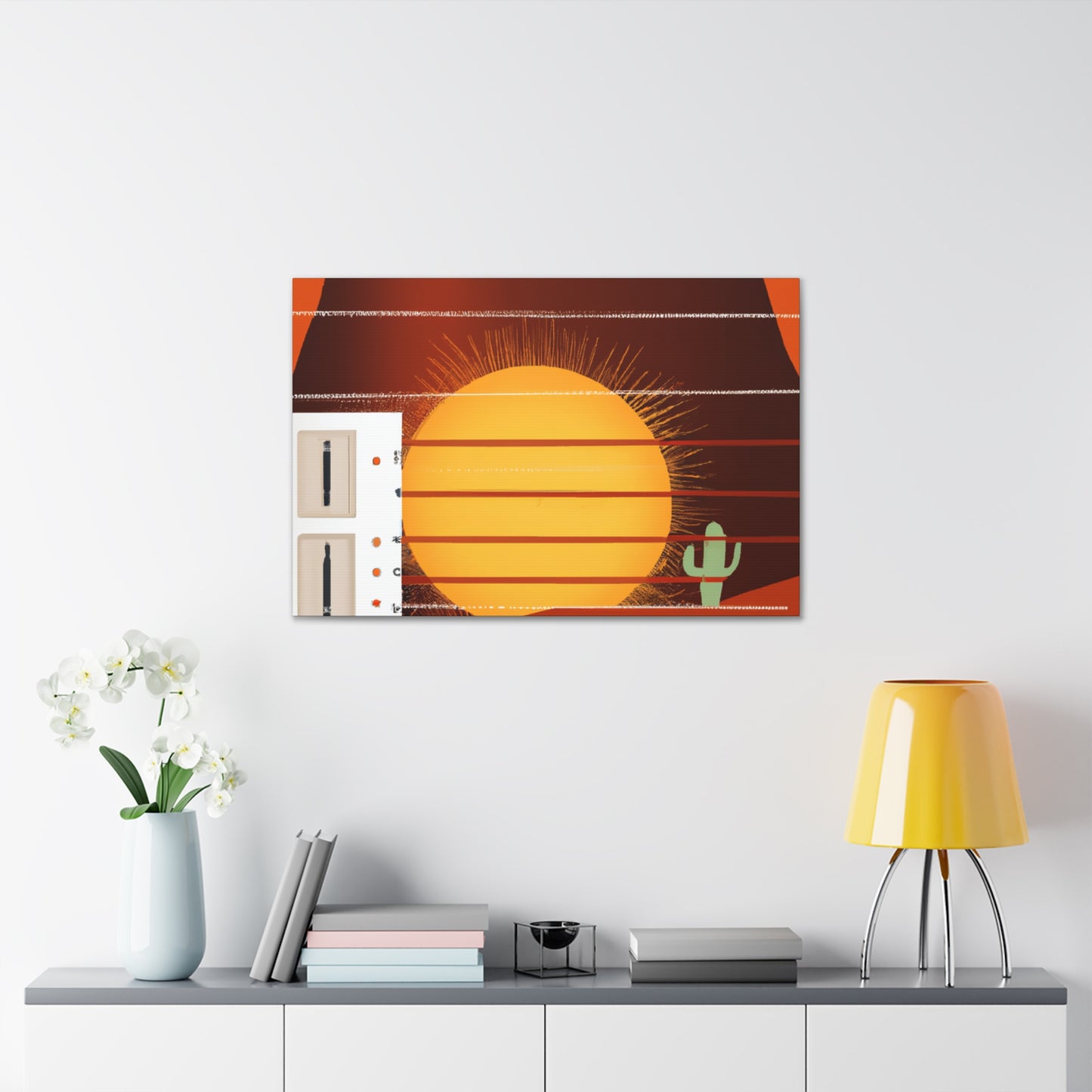 Tundra Plodder - Midcentury Canvas