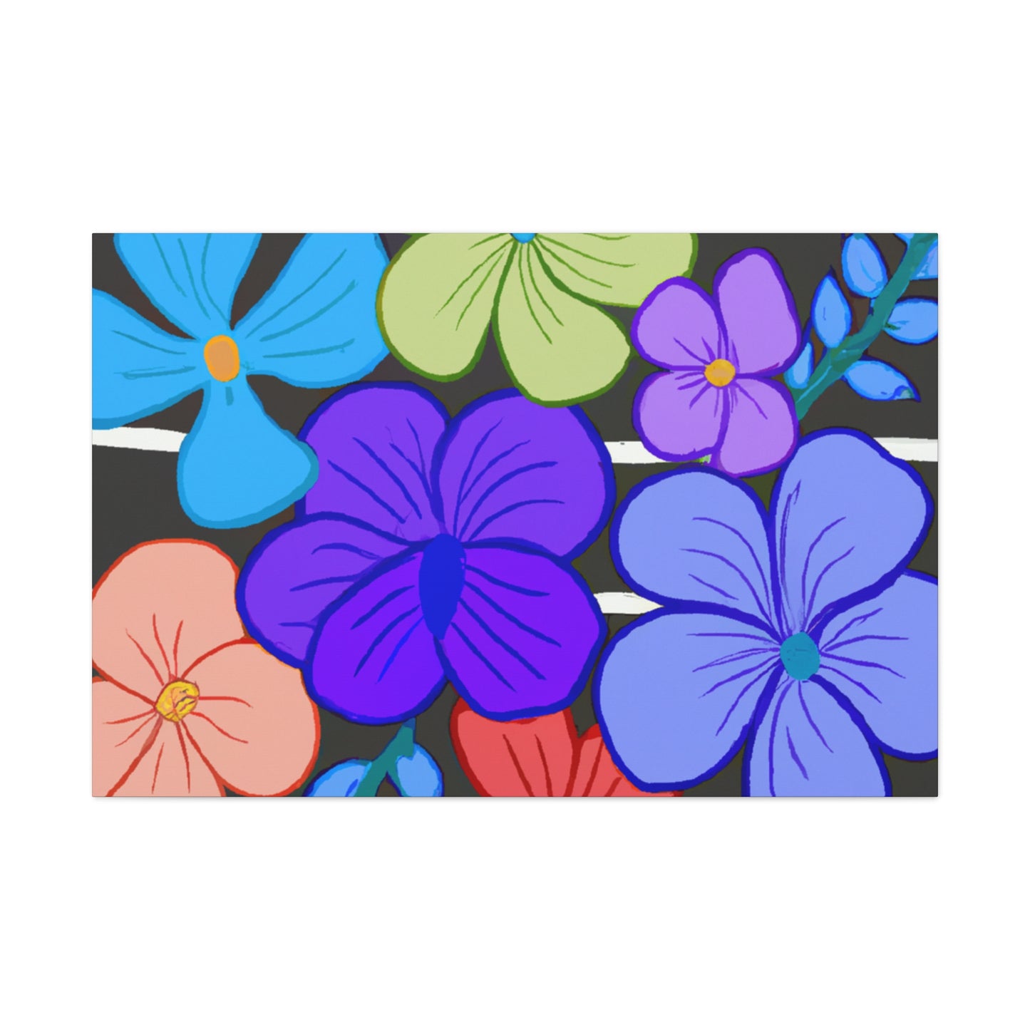 Bloomingvale - Floral - Canvas