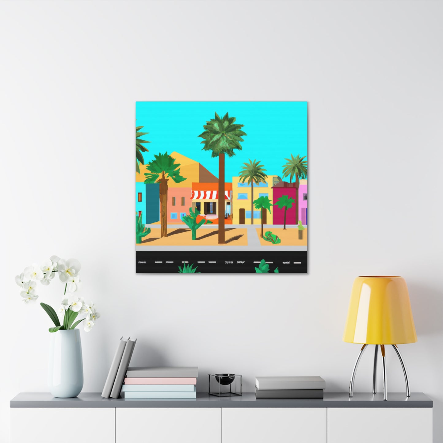 Desert Shadow - Architectural - Canvas
