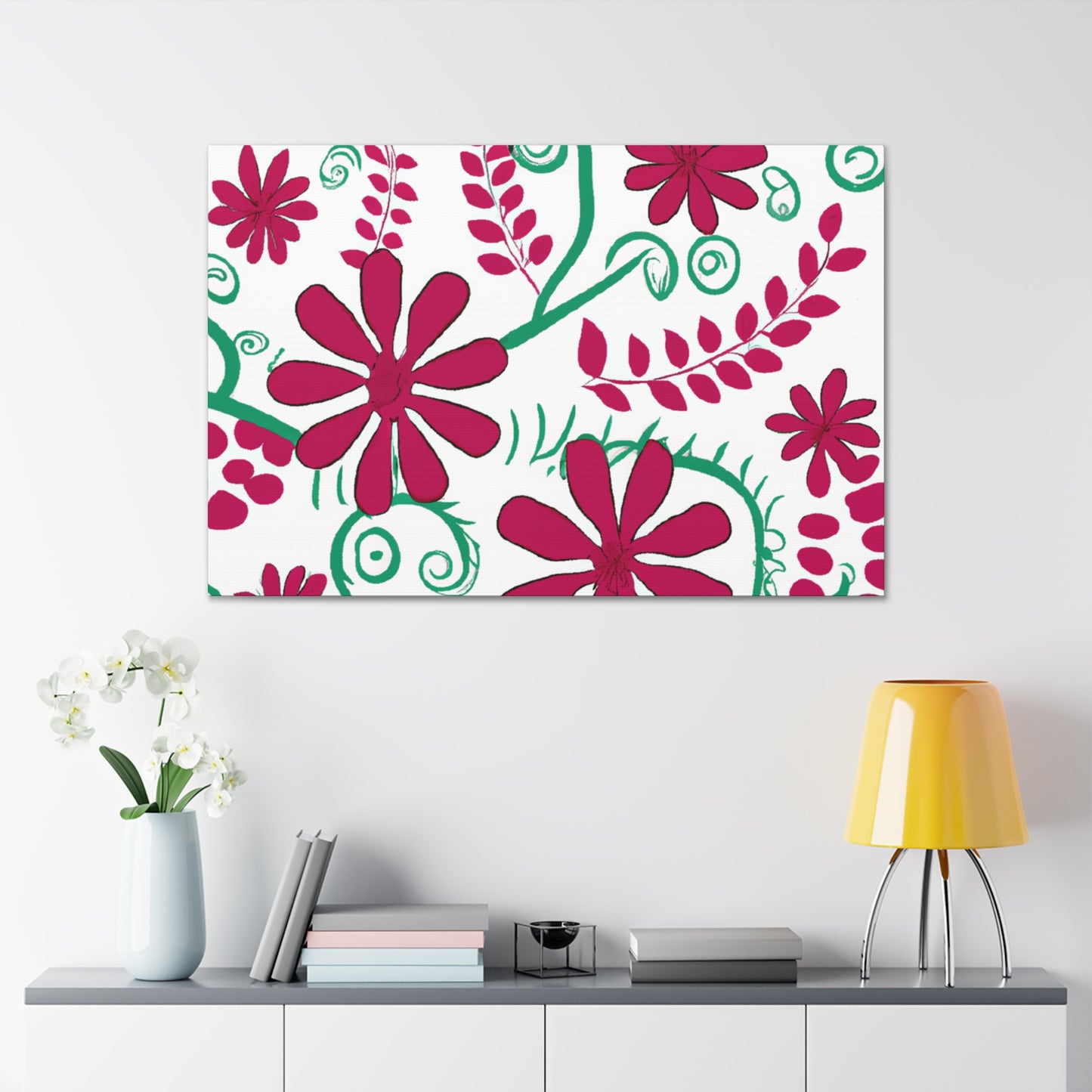 Blissbud - Floral - Canvas
