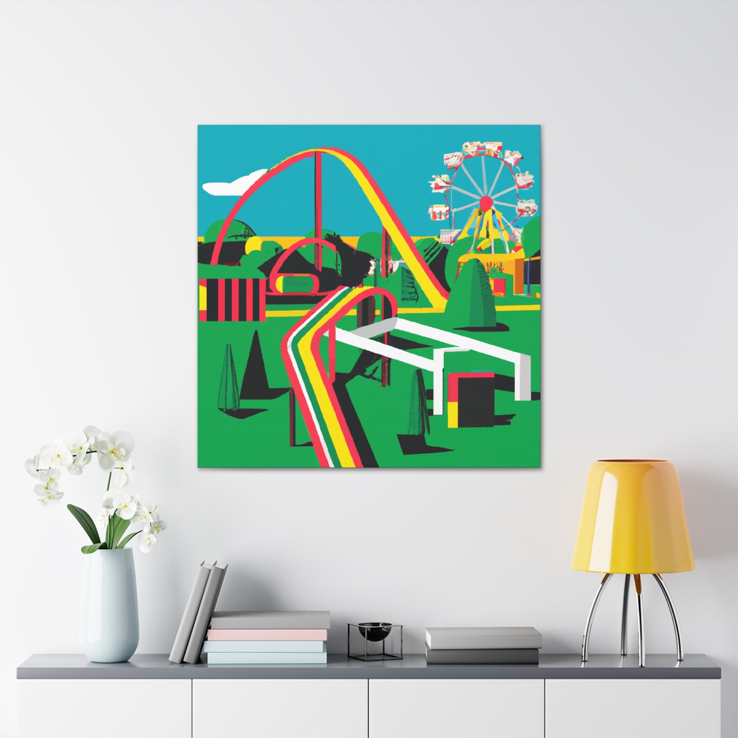 Tickety Splat - Amusement - Canvas