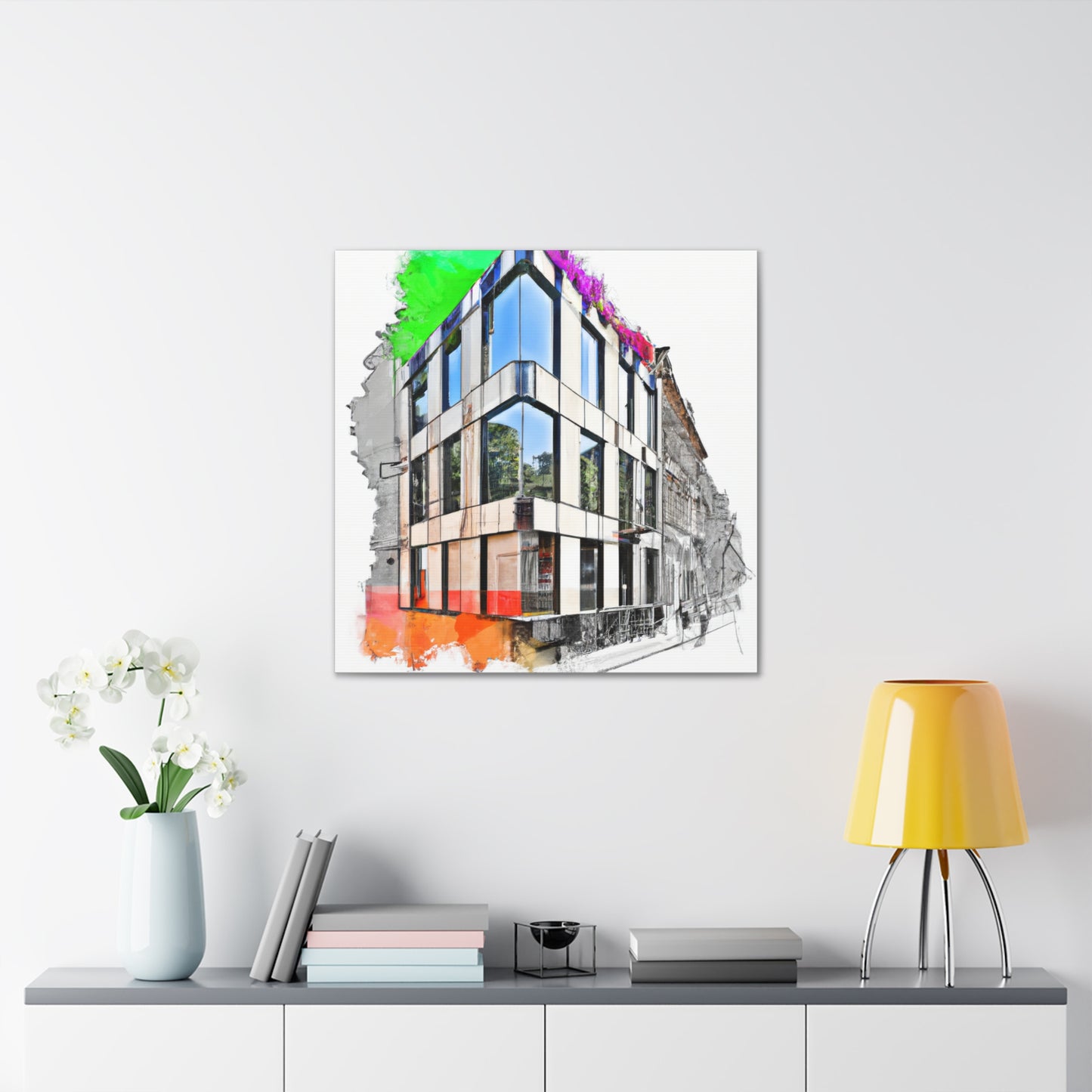 Amelia de León - Canvas - Architectural