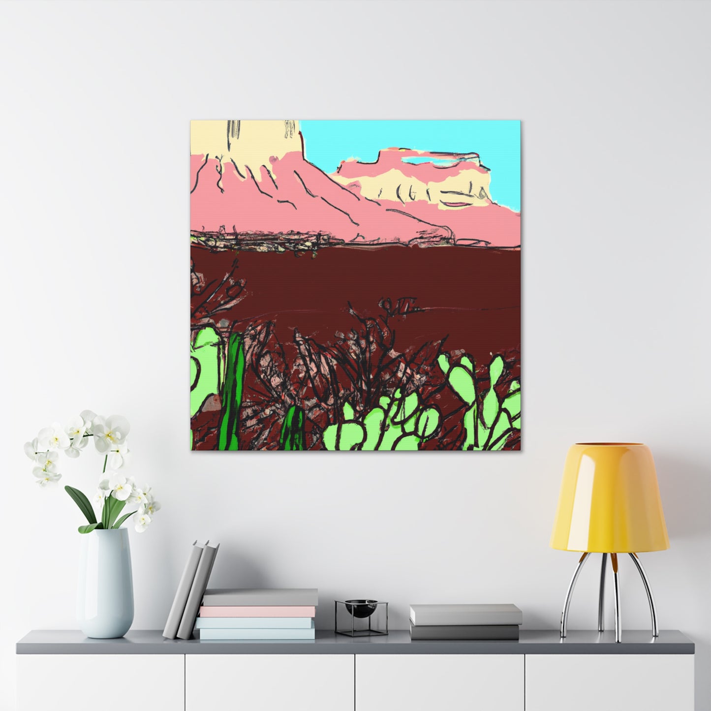 Sandwave Landscape - Canvas