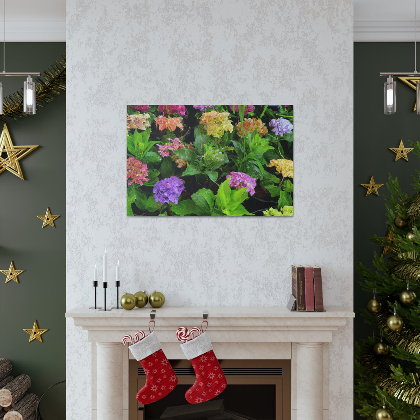 'Garden Symphony' - Canvas - Floral