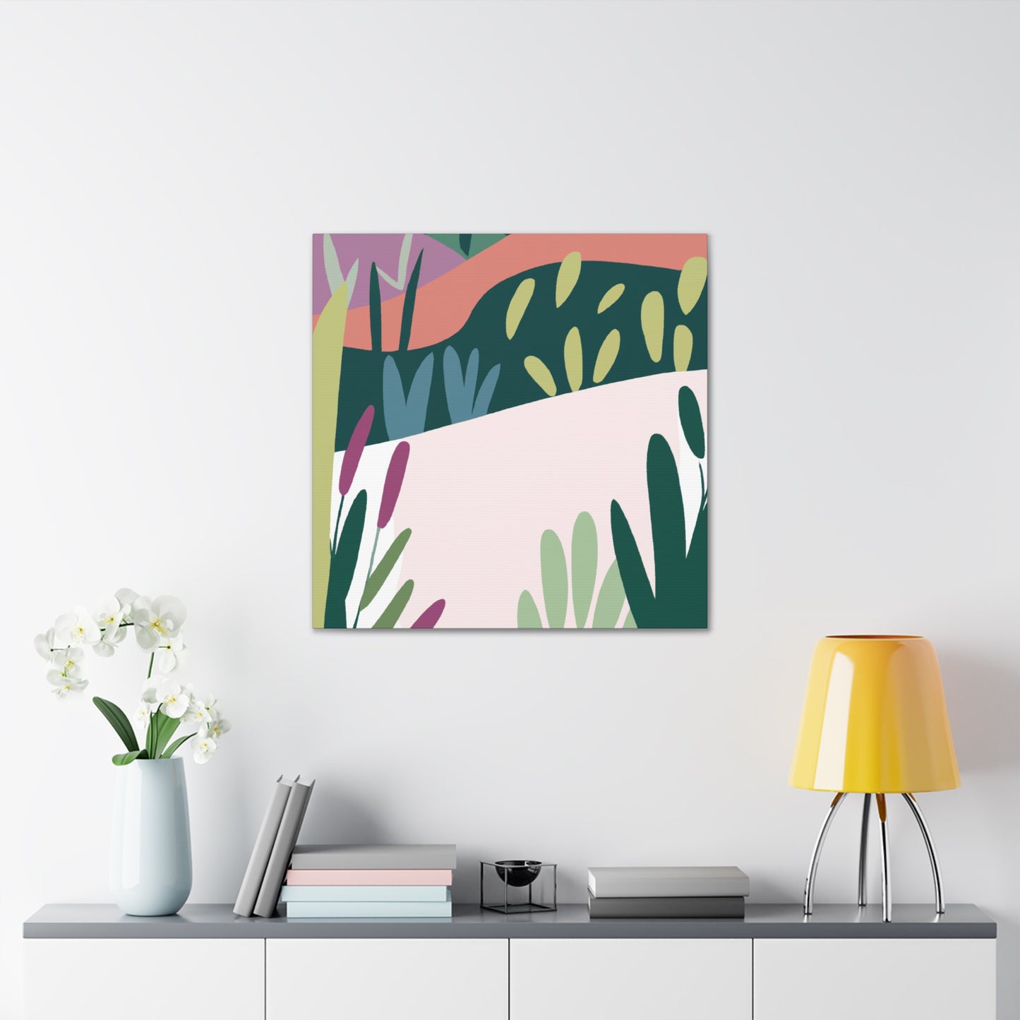 Butterfly Meadow-Landscape - Canvas