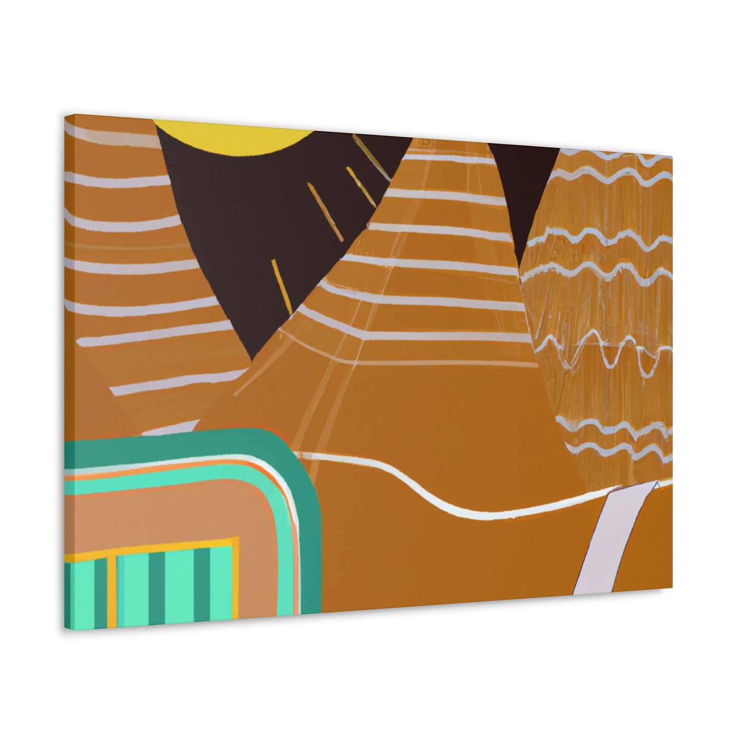 "Industrial Ballet - Midcentury" - Canvas