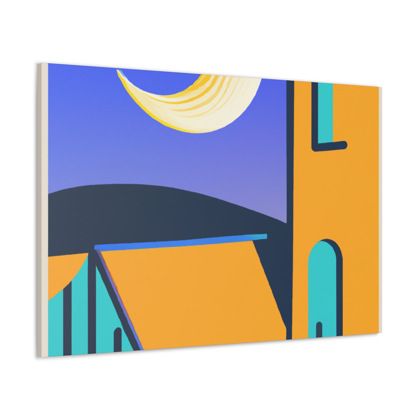 "Unwind Reflection - Midcentury" - Canvas