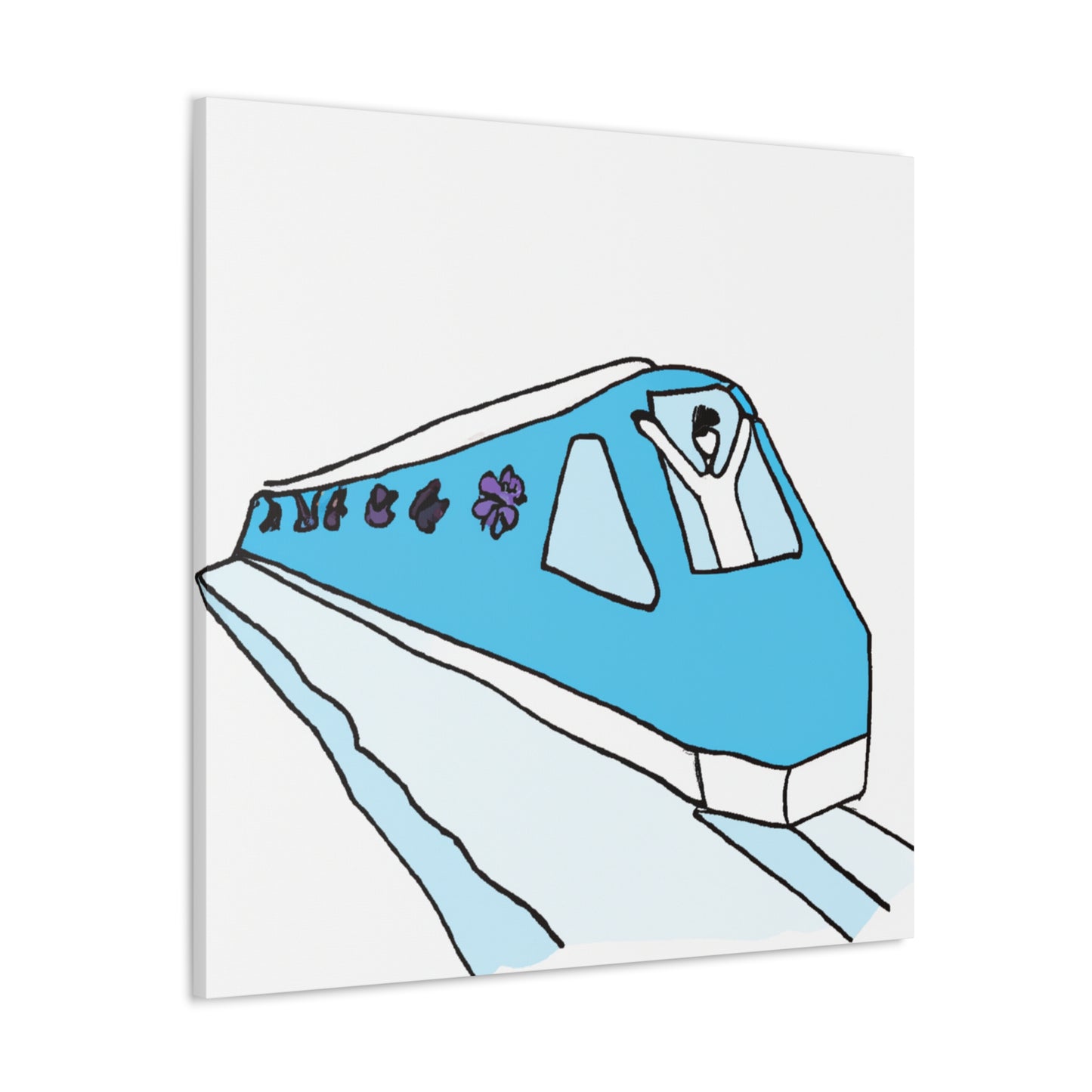 Mystic Breeze - Minimalism - Canvas