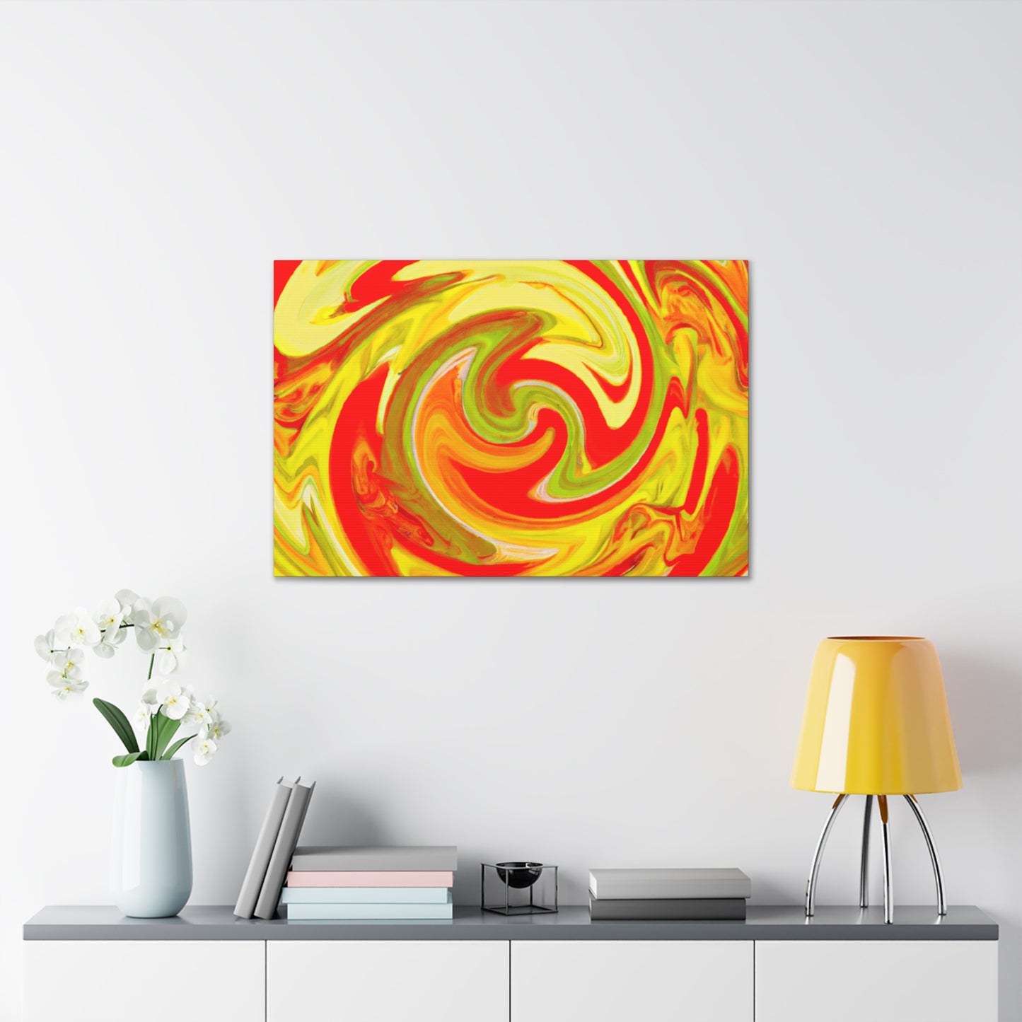 Oceanic Peacock - Abstract - Canvas