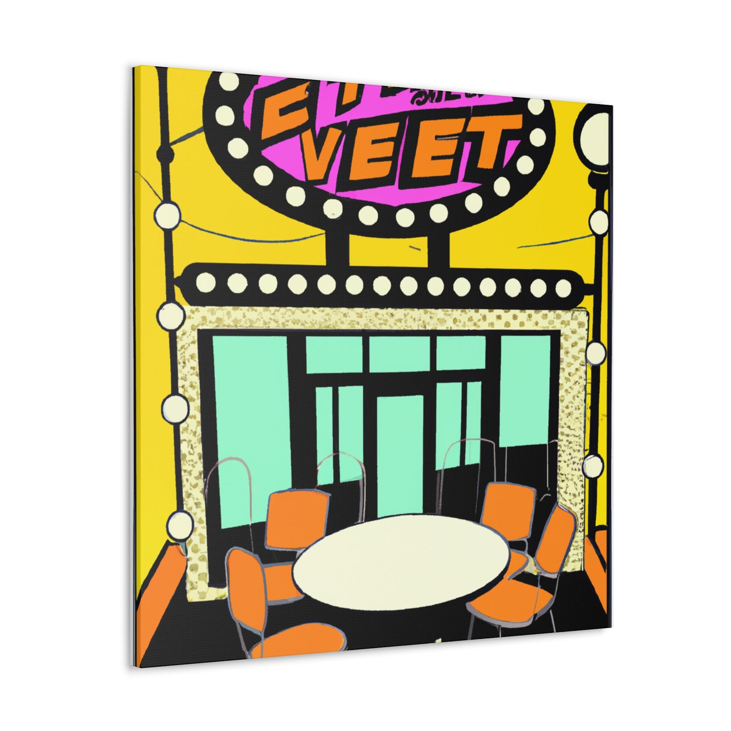 Jukebox Cruisers! - Canvas - Pop Art