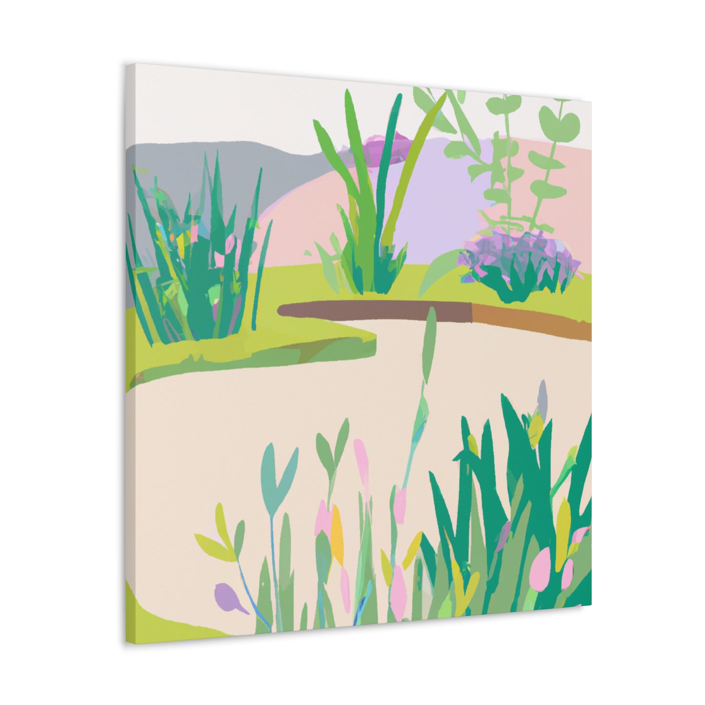 Graceful Greenery - Landscape - Canvas