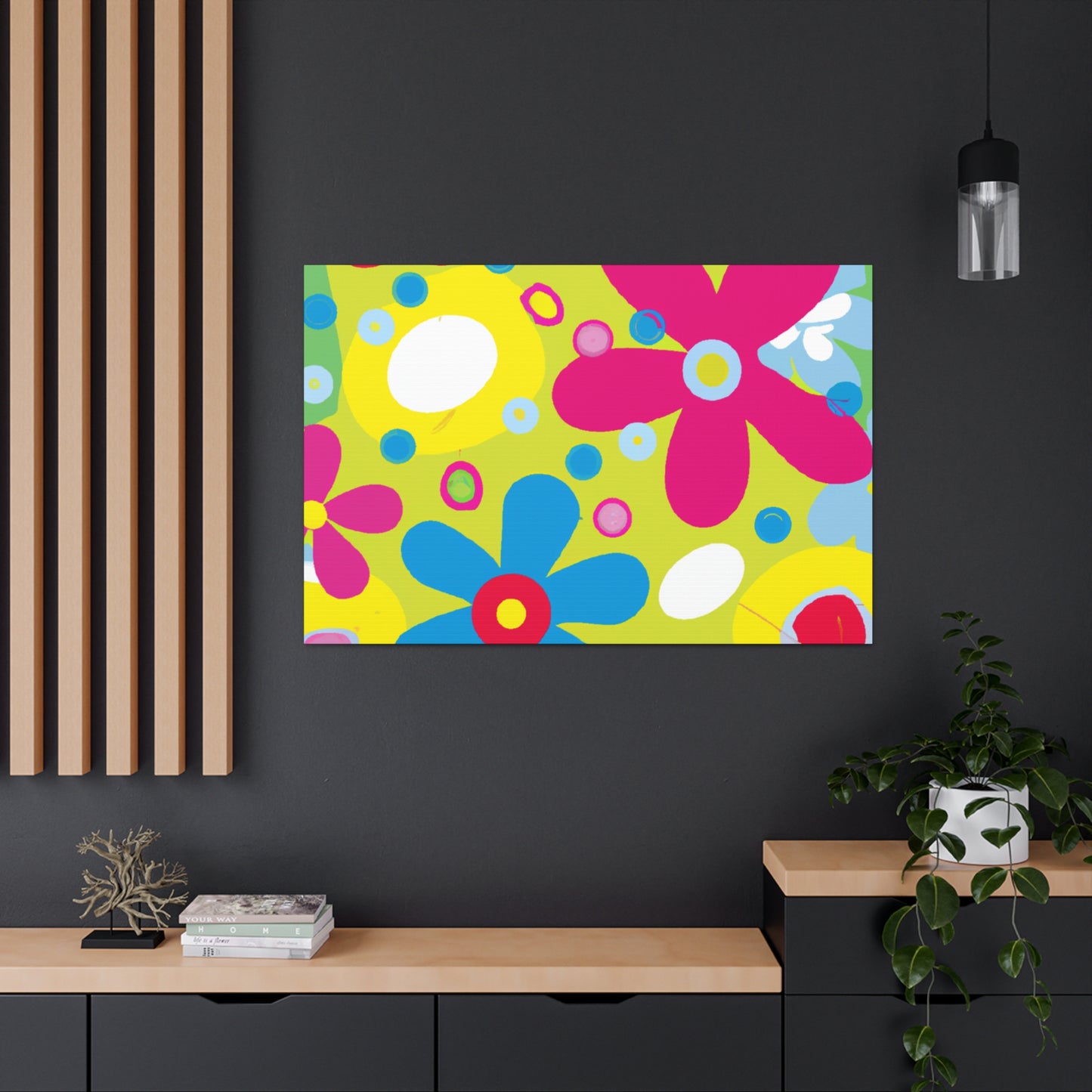 A Floral Fun Run! - Floral Canvas