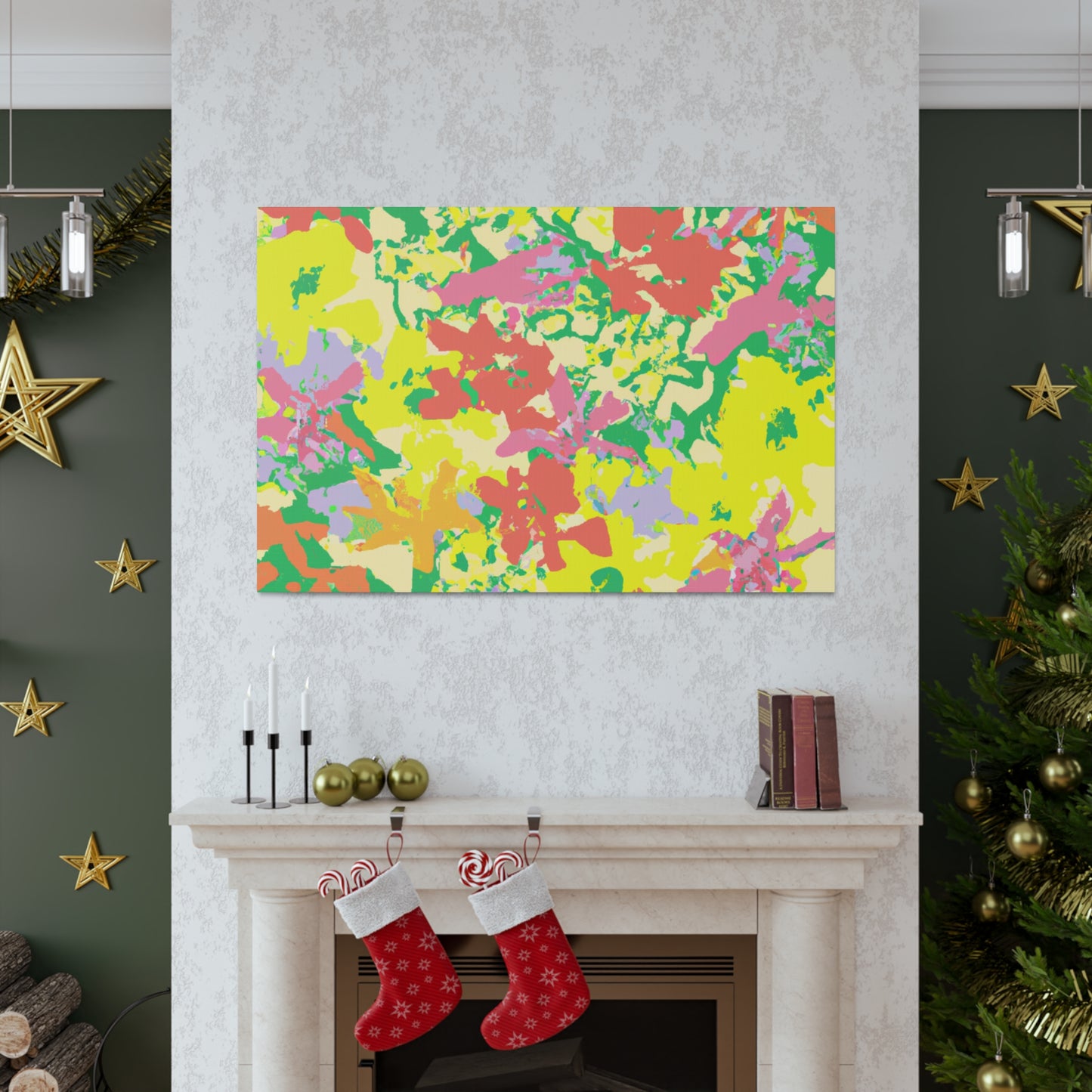 Floral Fusion - Floral Canvas