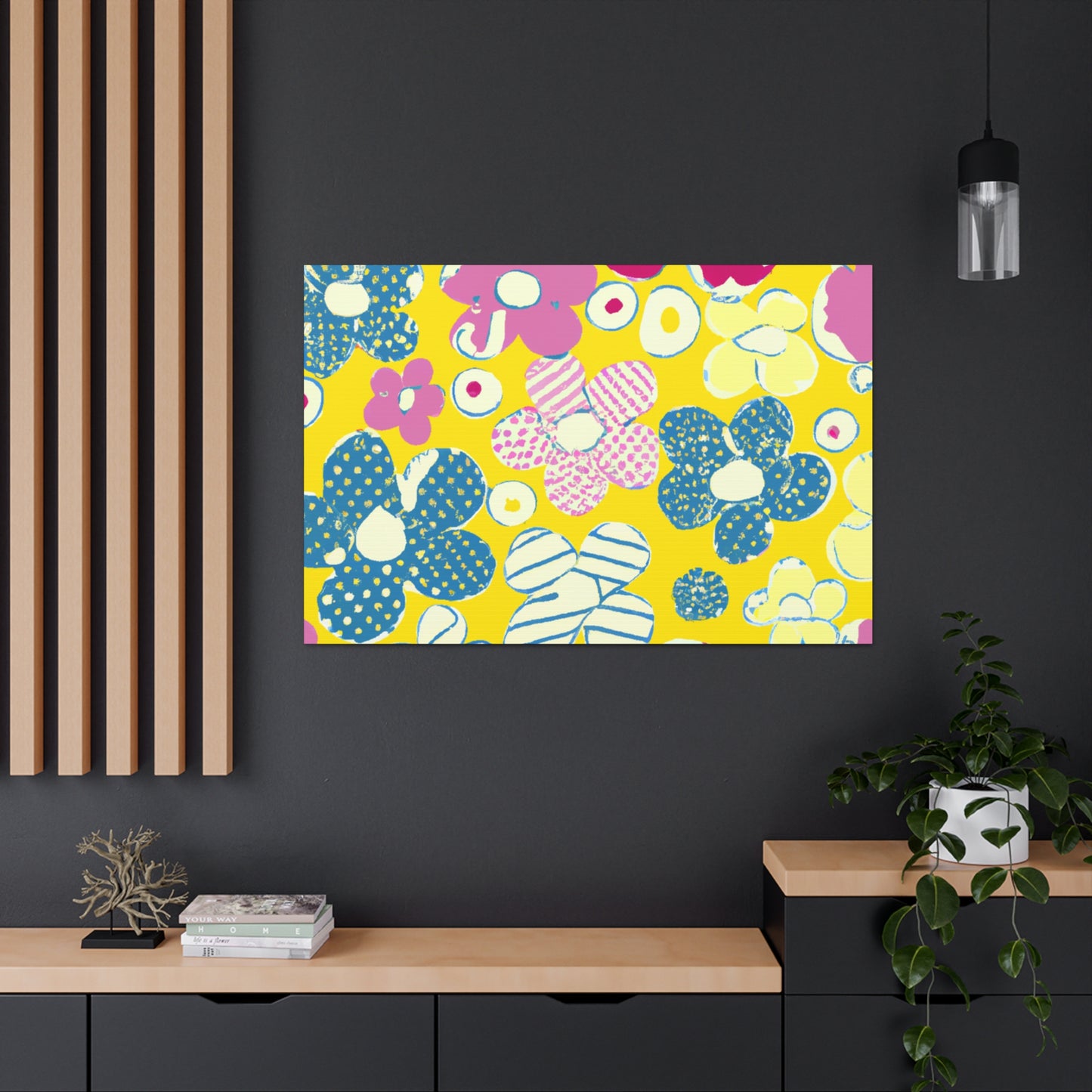 Amaranthine Blooms. - Floral Canvas