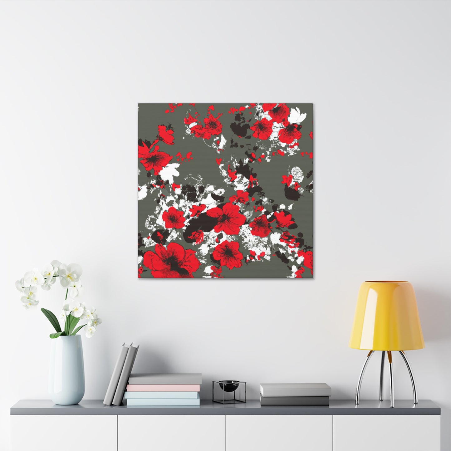 Passionfruit - Floral - Canvas