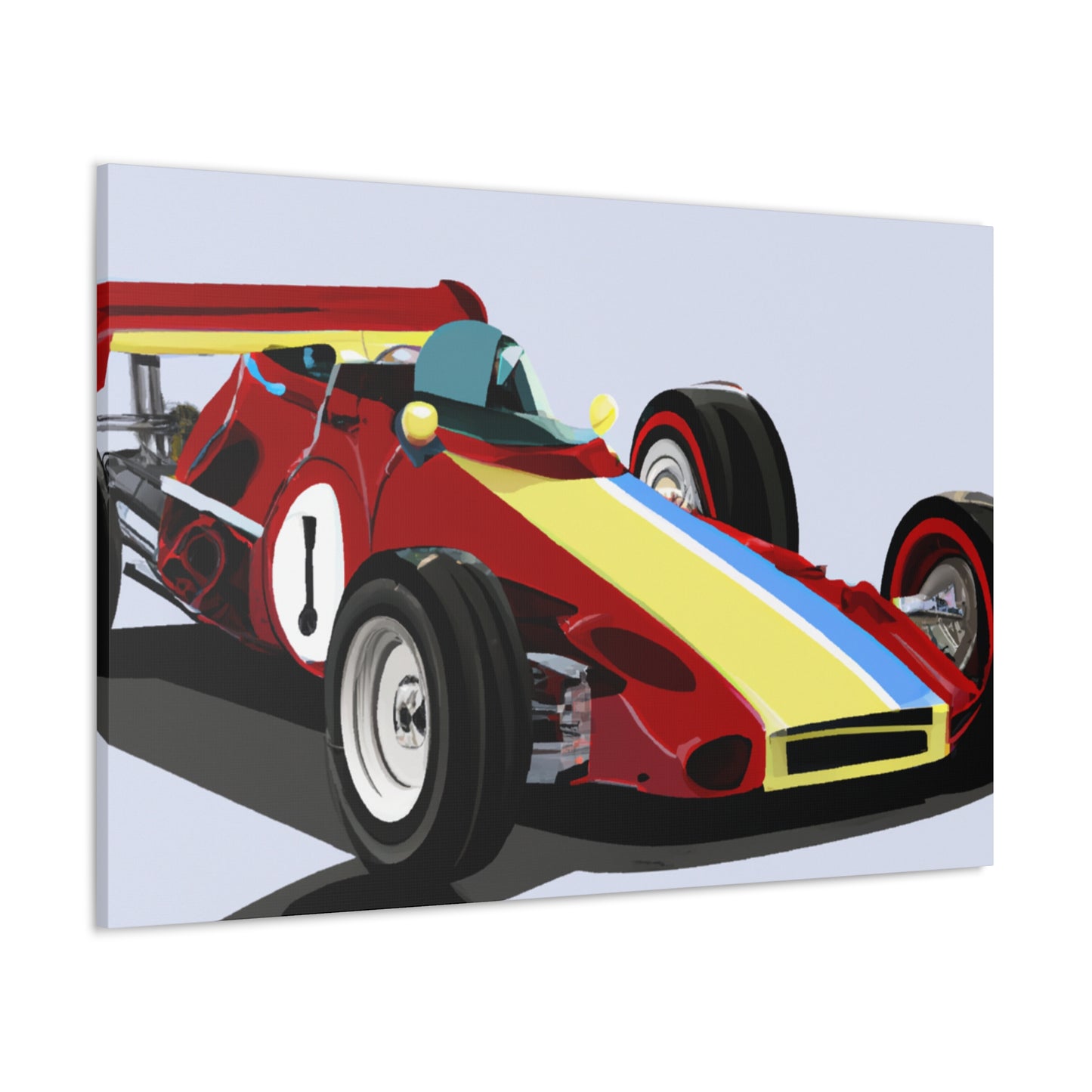 Furious Flash - Automobile - Canvas