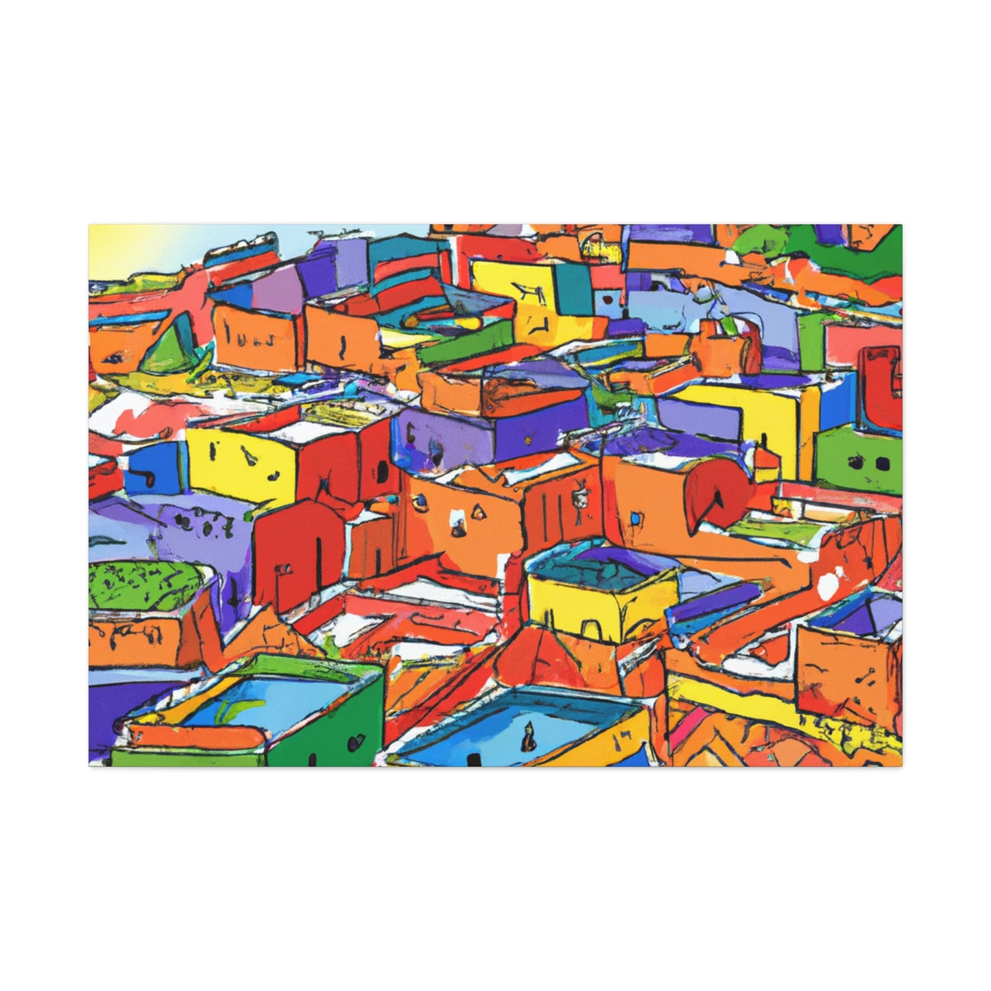 Zerah Muhamed - Morraco - Canvas