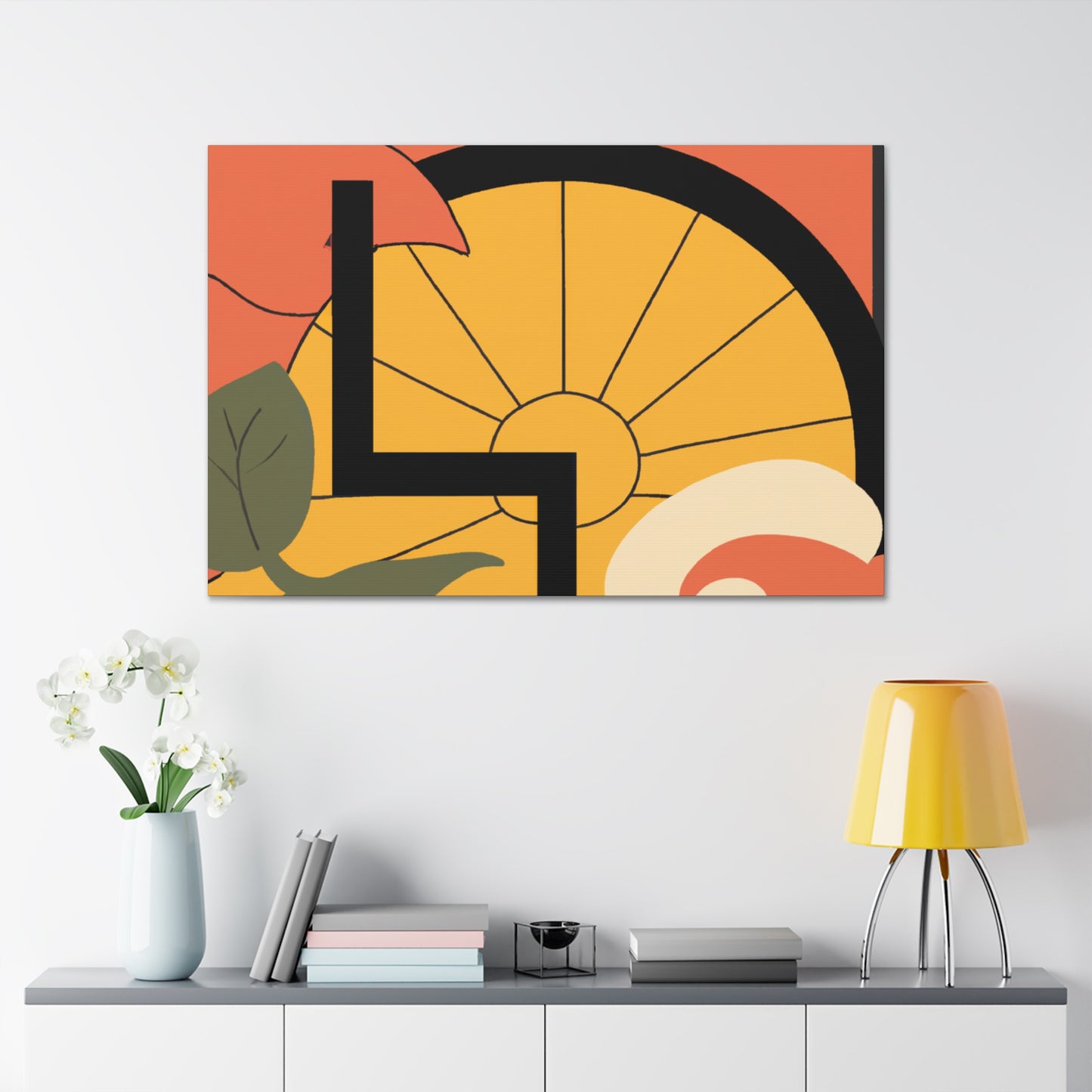 Whisker-Glider - Midcentury Canvas