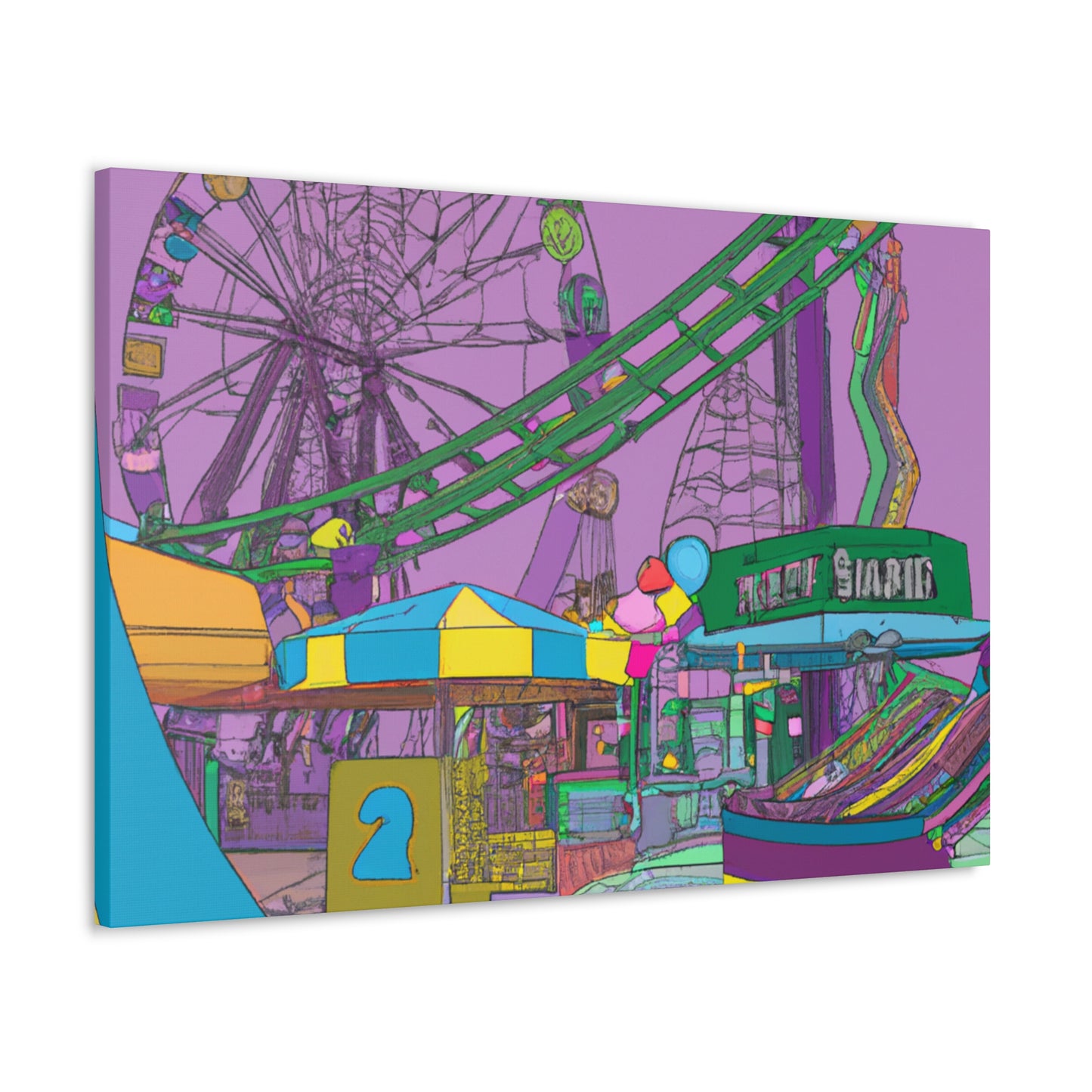 SpinTopia - Amusement - Canvas