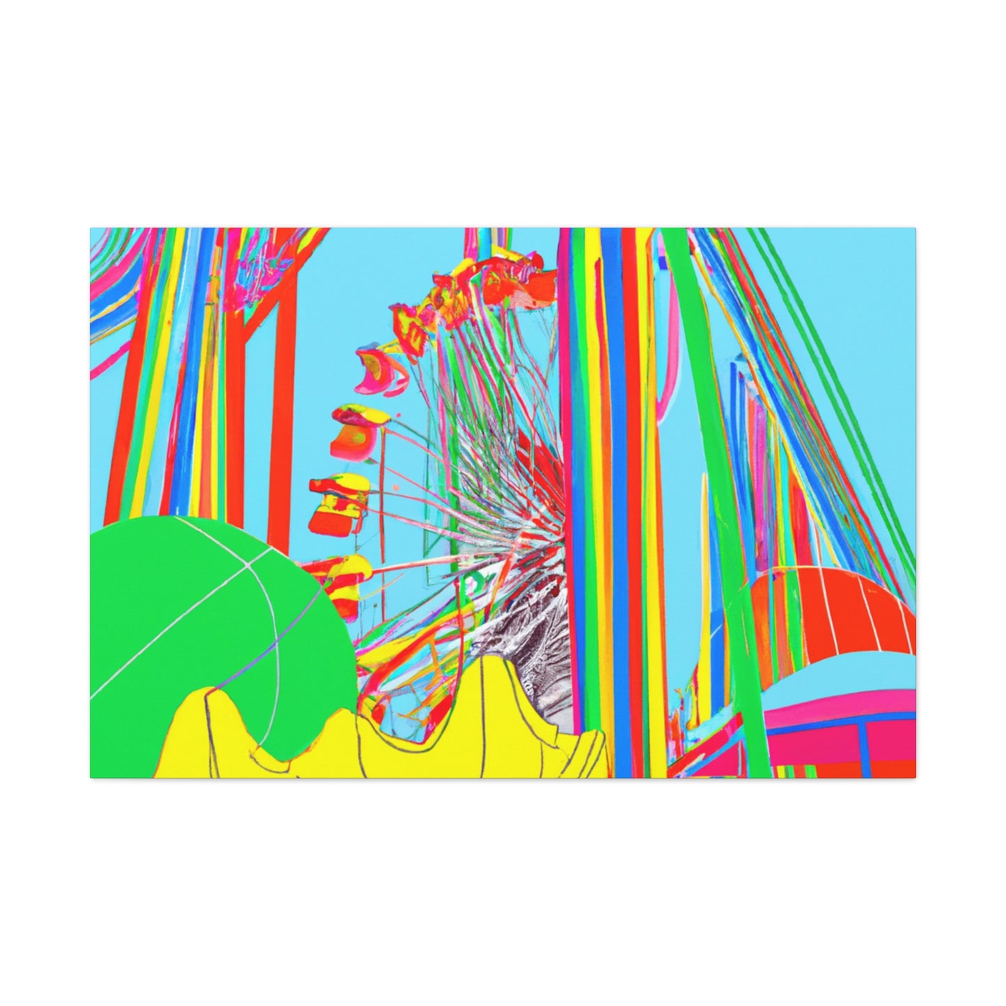 Sunshine Sensation- Amusement - Canvas