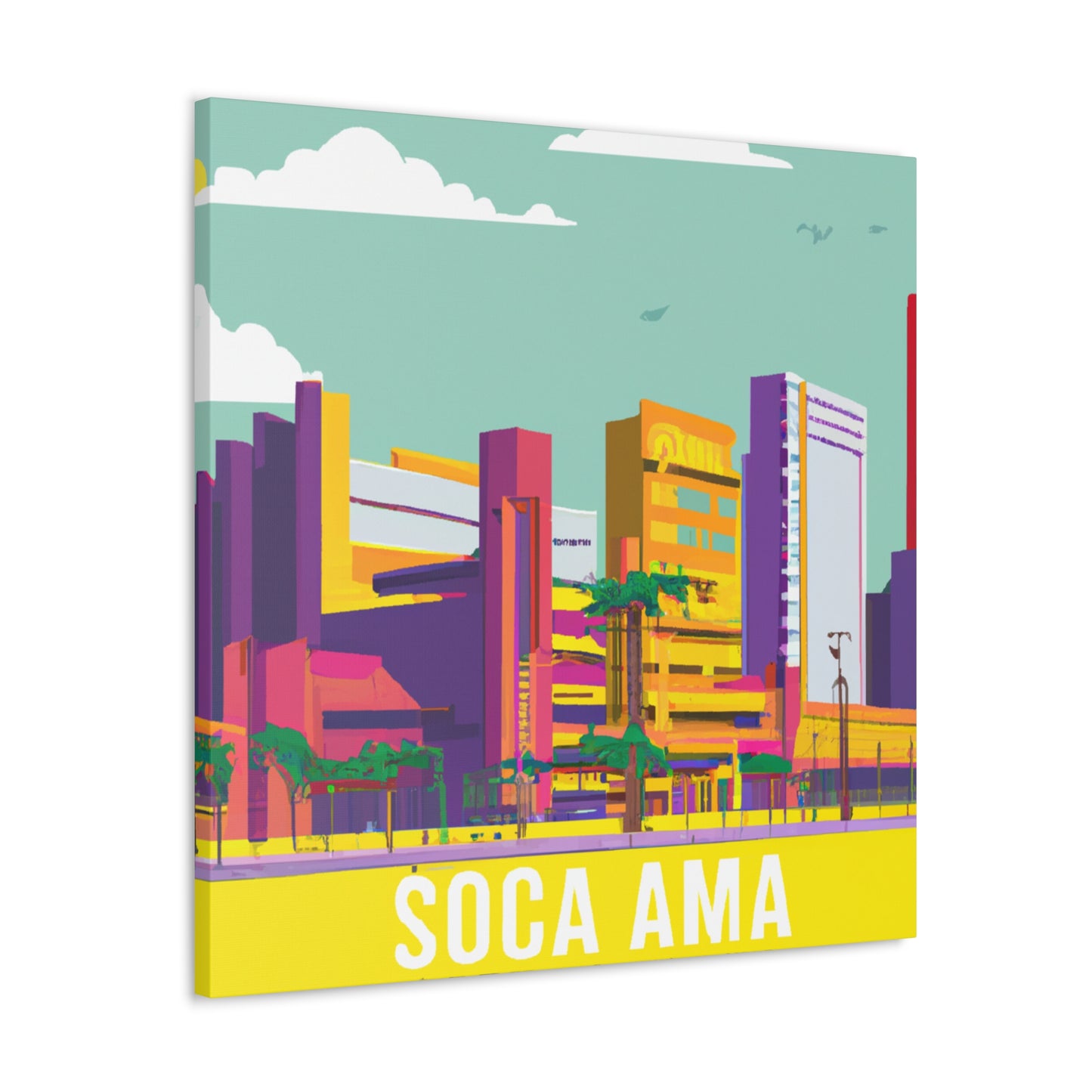 Ernesto Perez-Lopez - South America Canvas