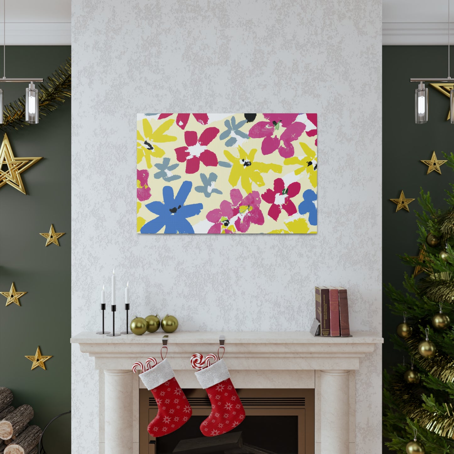 "Seeded with Love" - Floral Canvas