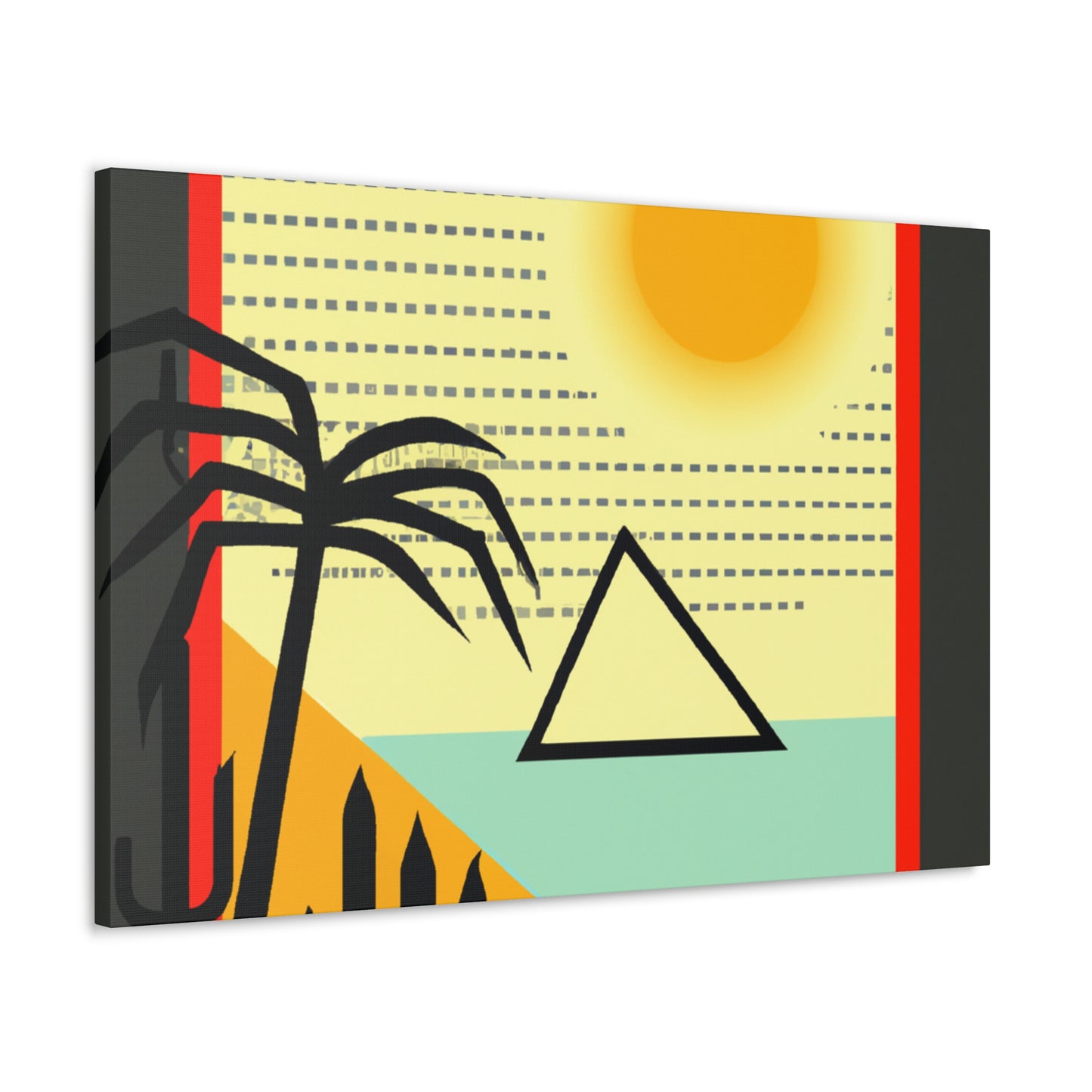 Sunny Day - Midcentury Canvas