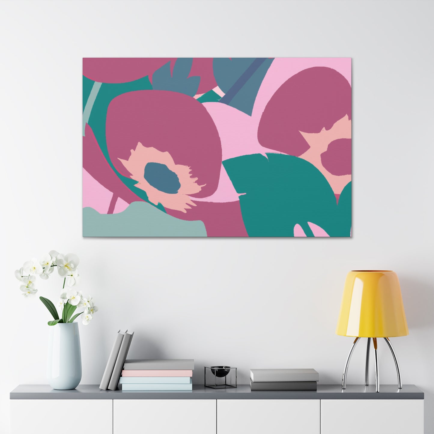 Blossomful - Floral - Canvas