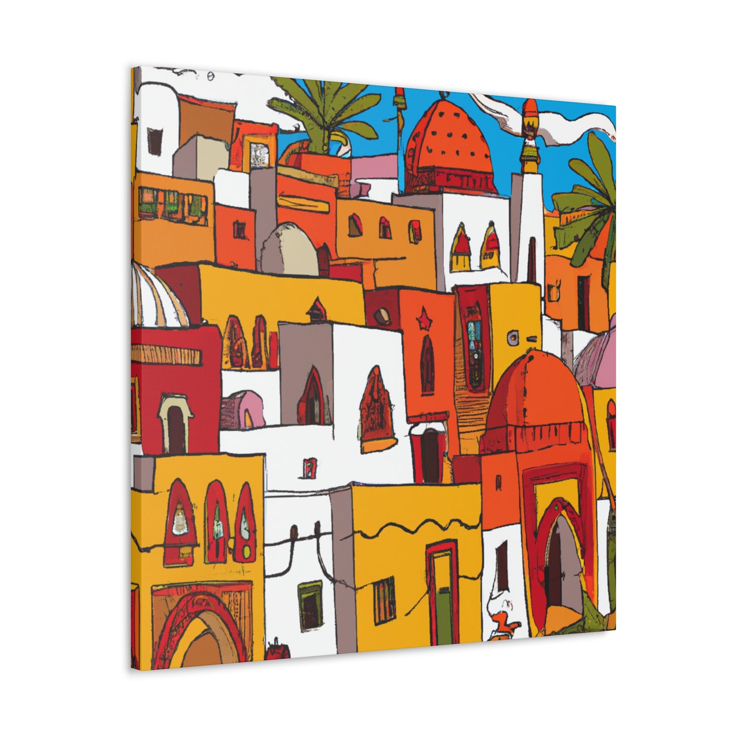 Azizah al-Balquis - Morraco - Canvas