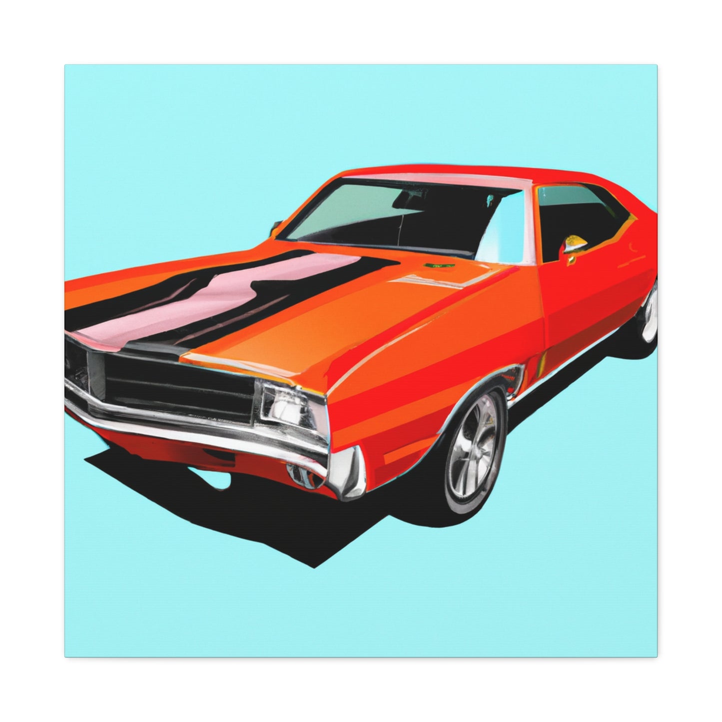 Hot Rod Henry - Automobile. - Canvas
