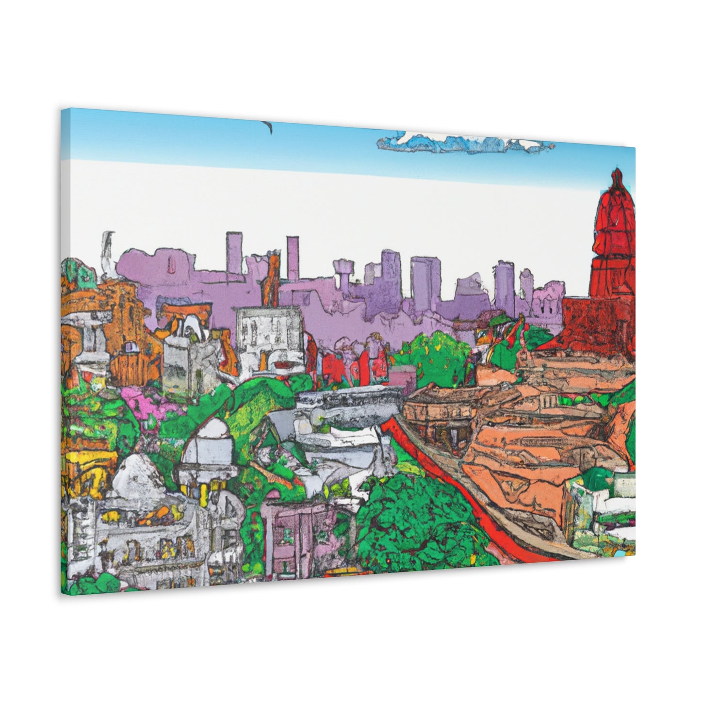 Palace of Wonders - Destination India - Canvas