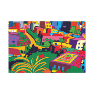 Carnavalino - South America - Canvas