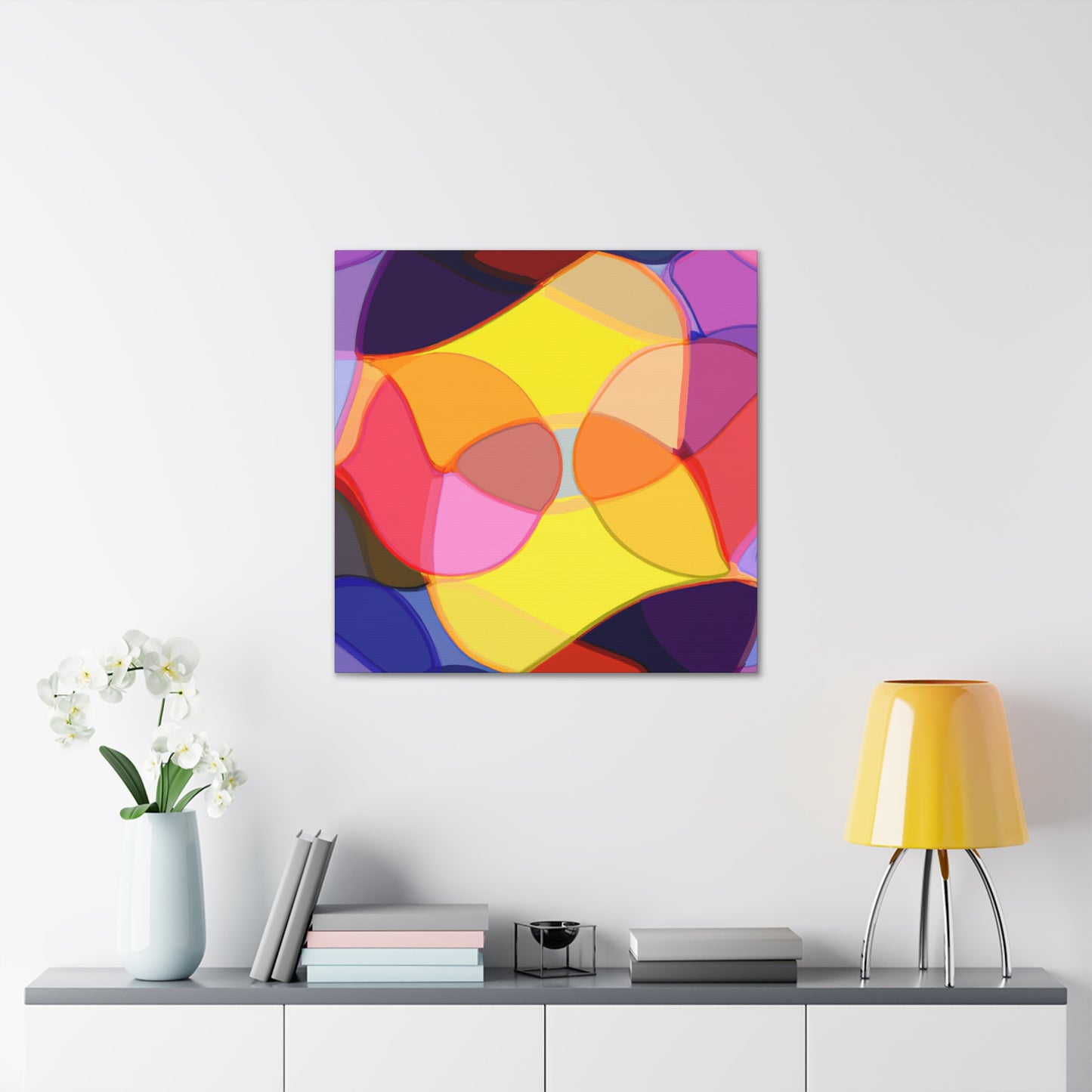 Rainflower - Abstract - Canvas