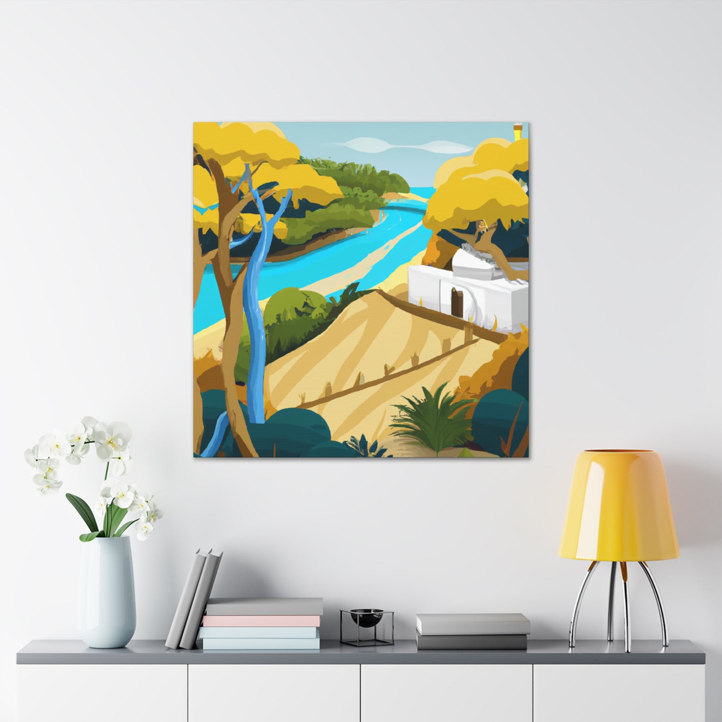 Taj Mahal - Destination India - Canvas