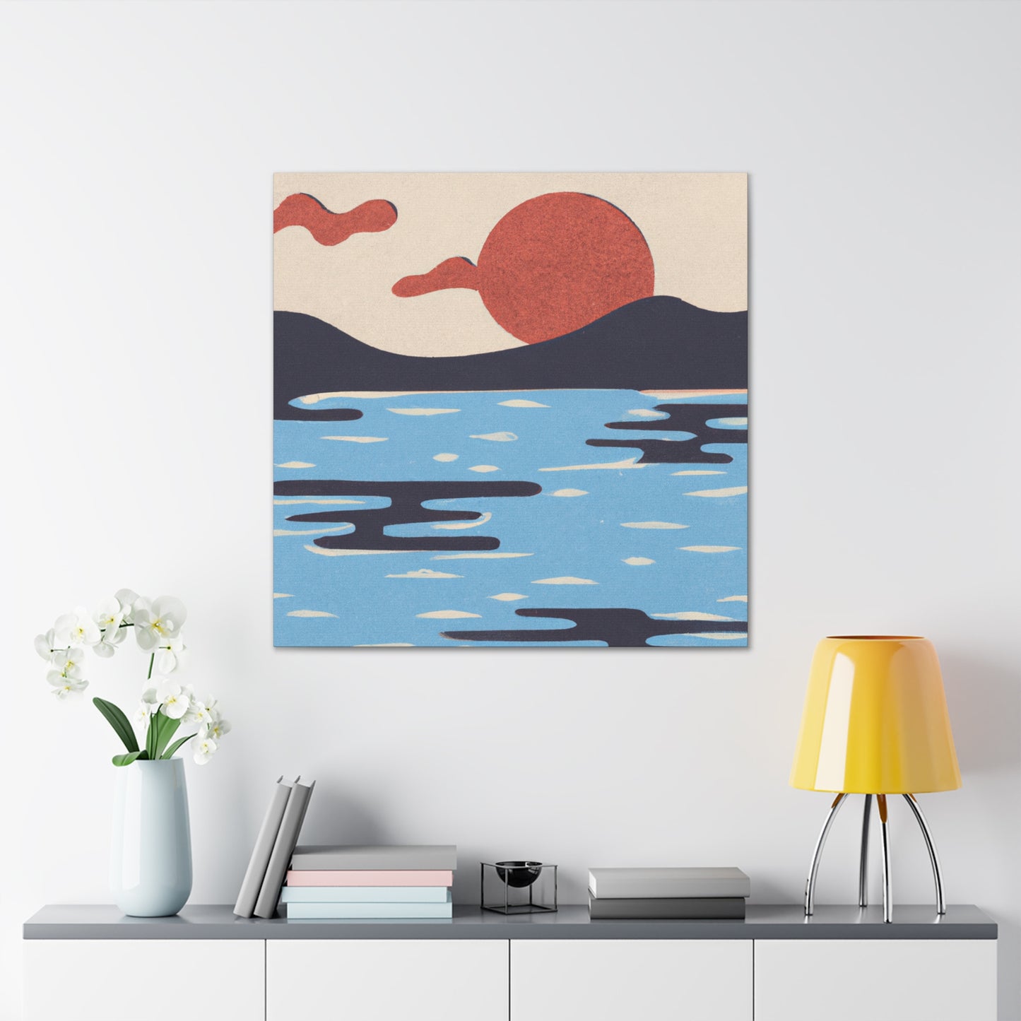 Clifford Chandelier - Vintage Contemporary - Landscape - Canvas