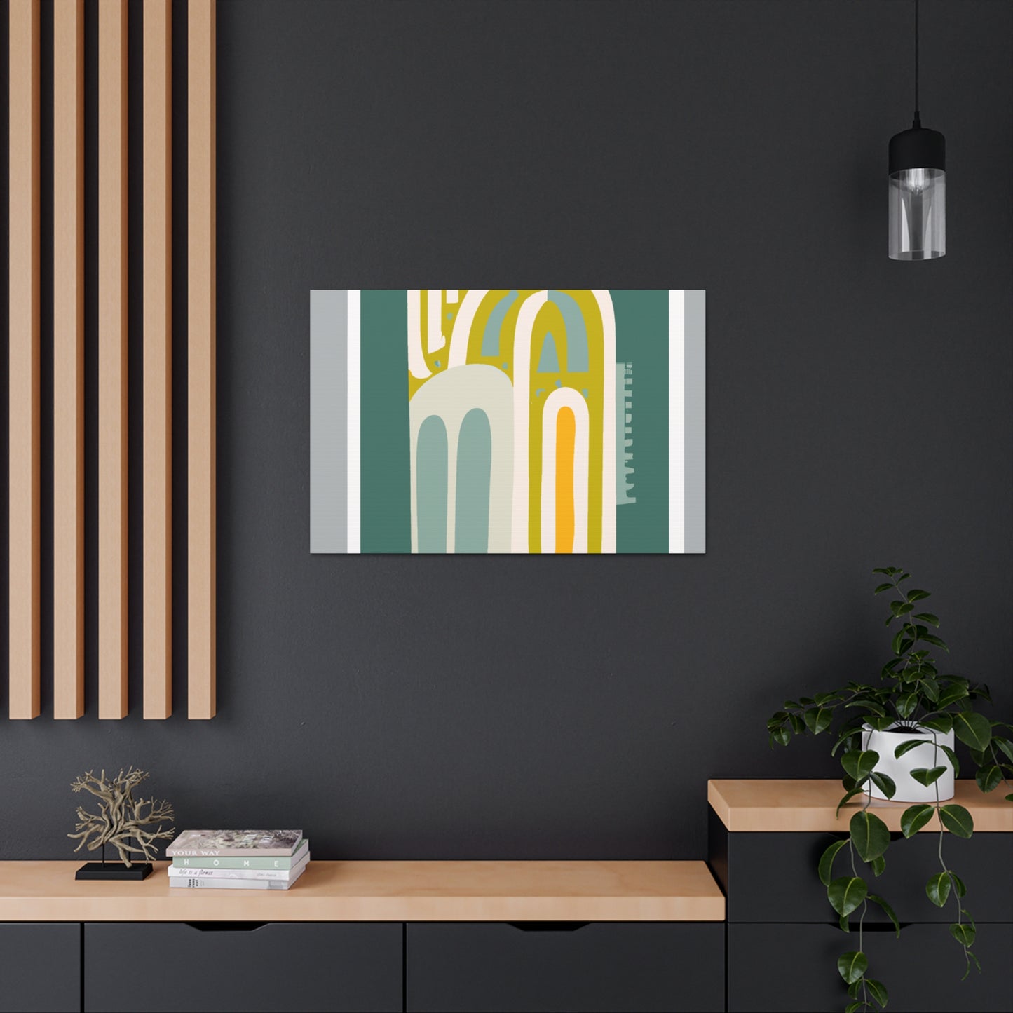 Brite! - Midcentury Canvas