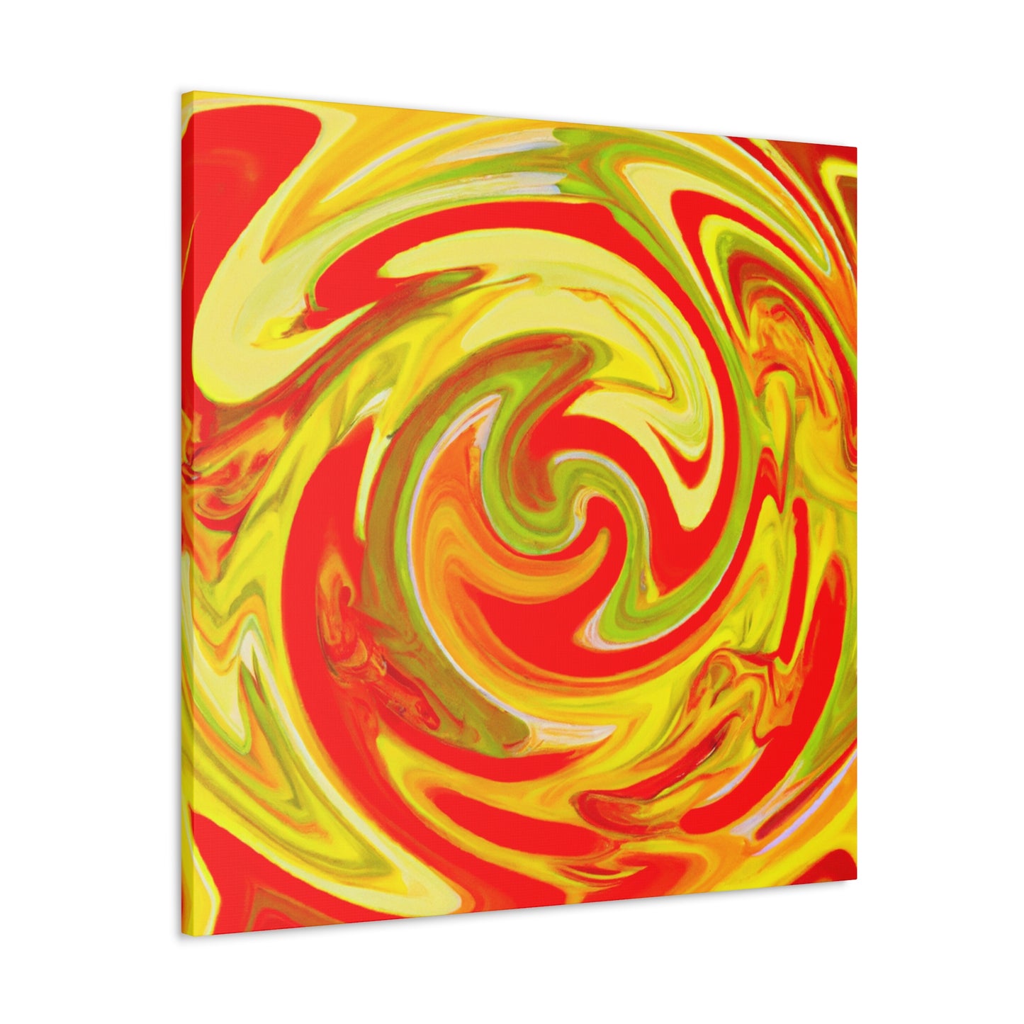 Oceanic Peacock - Abstract - Canvas